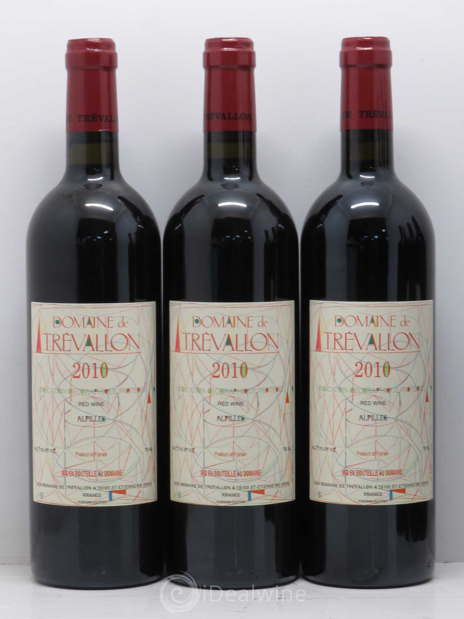 Coteaux d'Aix-en-Provence Trévallon (Domaine de) Eloi Dürrbach 2010 - Lot de 6 bouteilles - 1