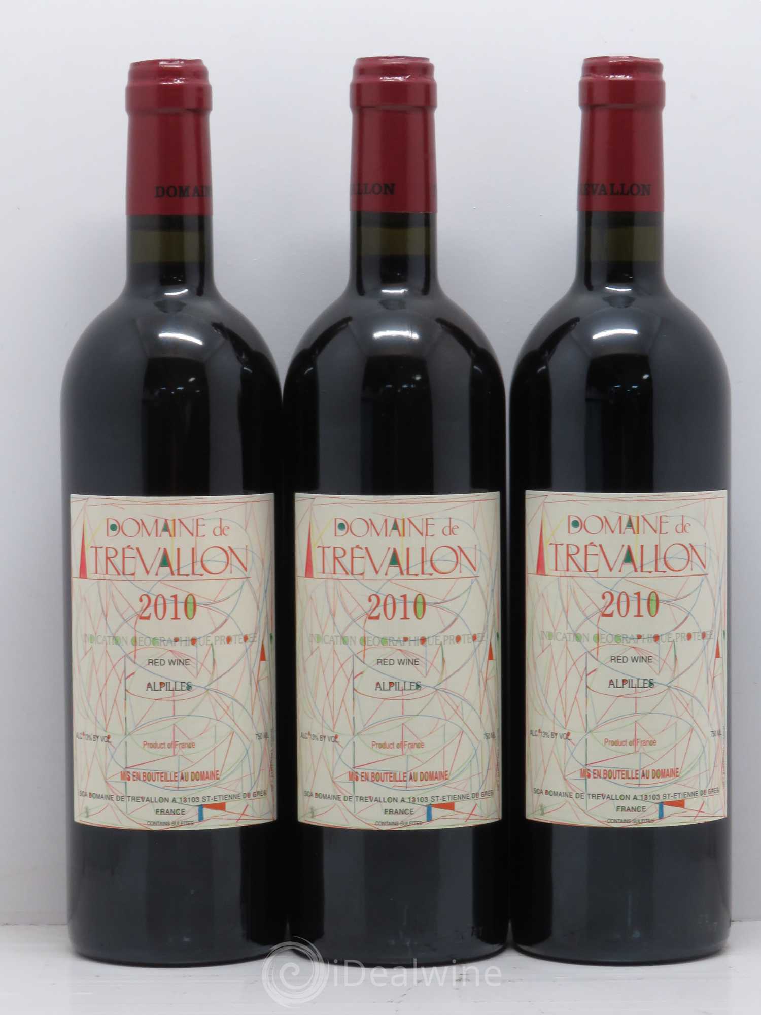 Coteaux d'Aix-en-Provence Trévallon (Domaine de) Eloi Dürrbach 2010 - Lot de 6 bouteilles - 2