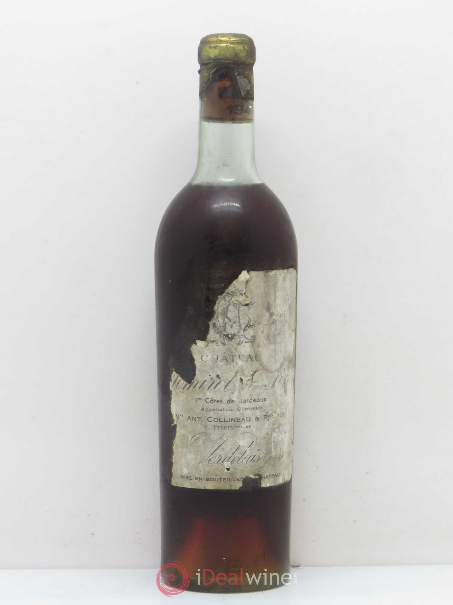 Bordeaux Chateau Pomirol Le Pin (sans prix de réserve) 1947 - Posten von 1 Flasche - 0