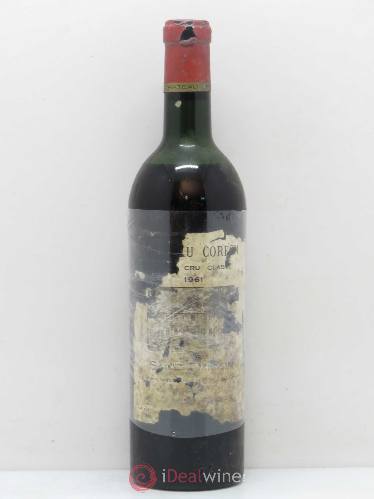 Château Corbin Grand Cru Classé 1961 - Lot de 1 bouteille - 0