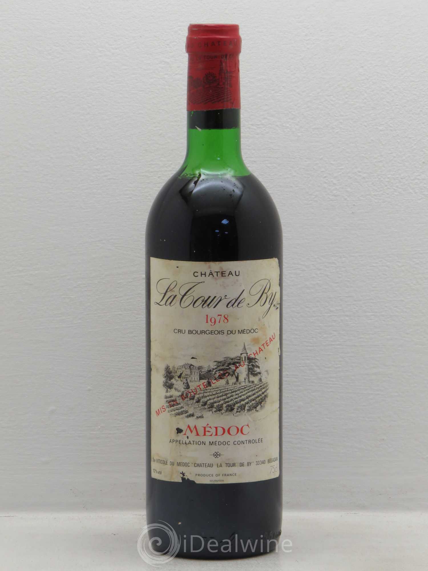 Château La Tour de By Cru Bourgeois (sans prix de réserve) 1978 - Lot de 1 bouteille - 0