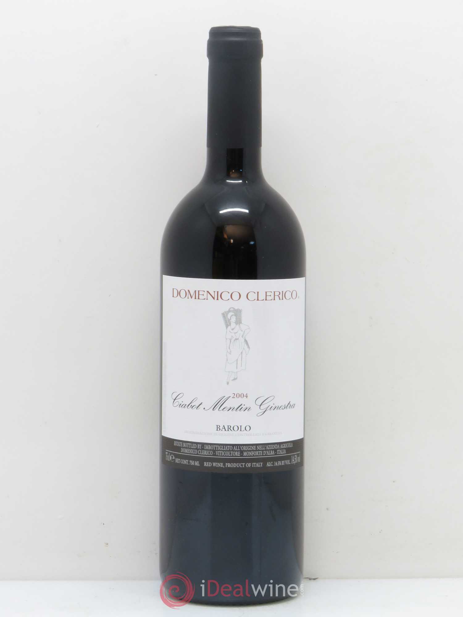 Barolo Ciabot Mentin Ginestra Domenico Clerico 2004 - Posten von 1 Flasche - 0
