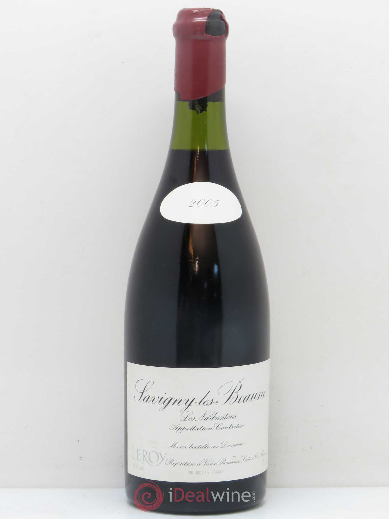 Savigny-lès-Beaune 1er Cru Les Narbantons Leroy (Domaine) 2005 - Lot de 1 bouteille - 0