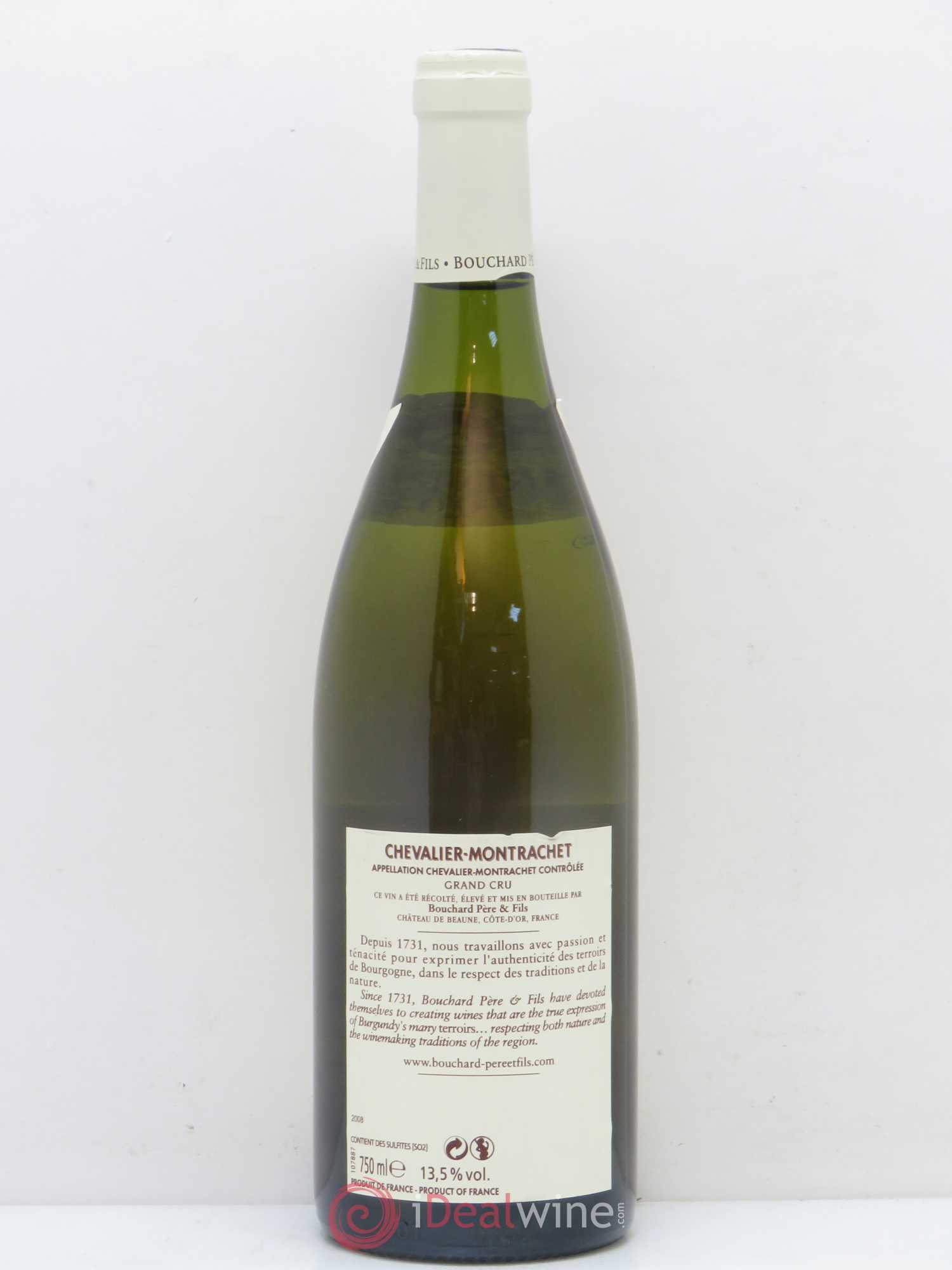 Chevalier-Montrachet Grand Cru Bouchard Père & Fils 2008 - Lot de 1 bouteille - 1