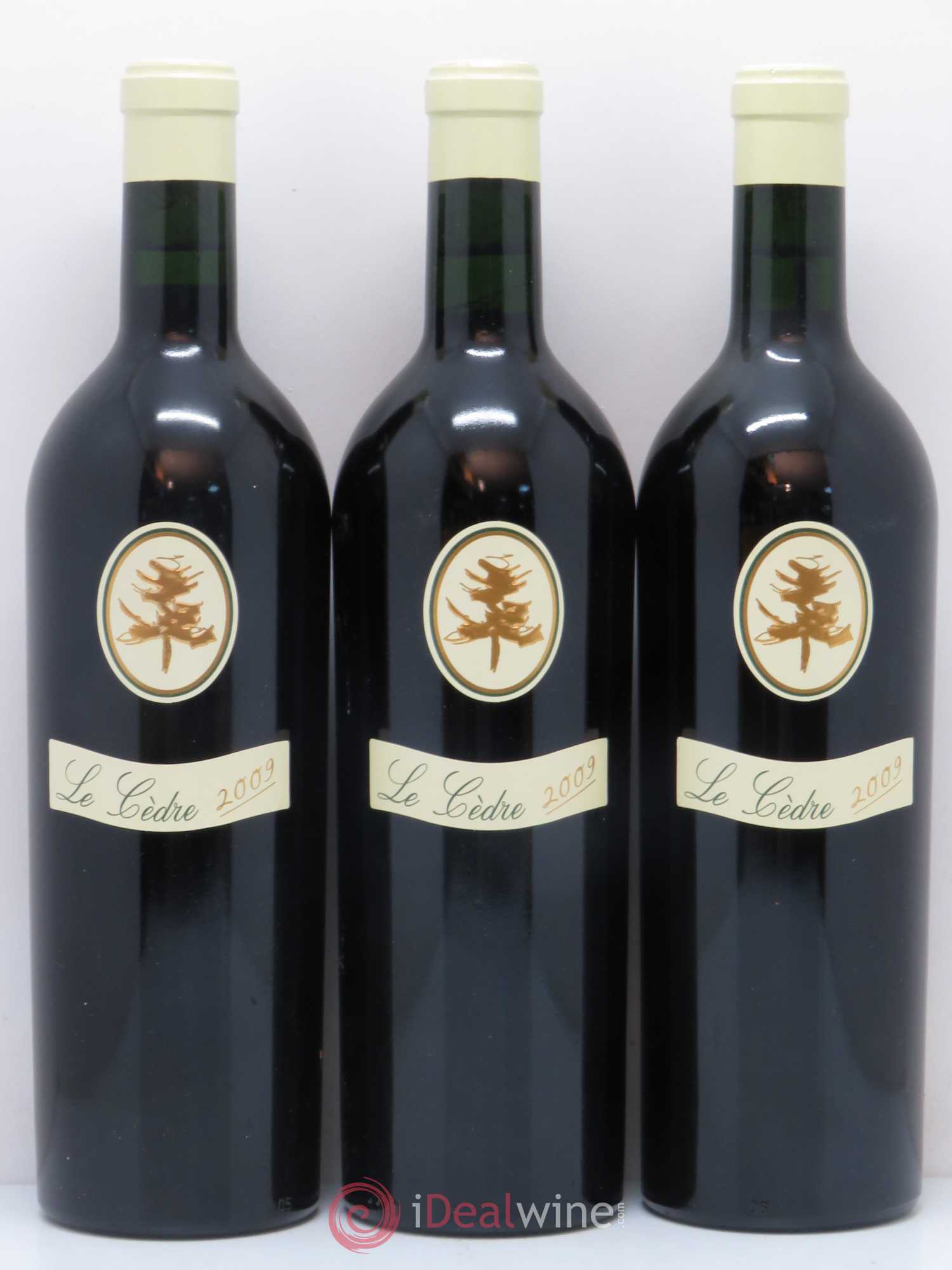 Cahors Château du Cèdre Cuvée Le Cèdre Pascal et Jean-Marc Verhaeghe 2009 - Lot de 3 bouteilles - 0
