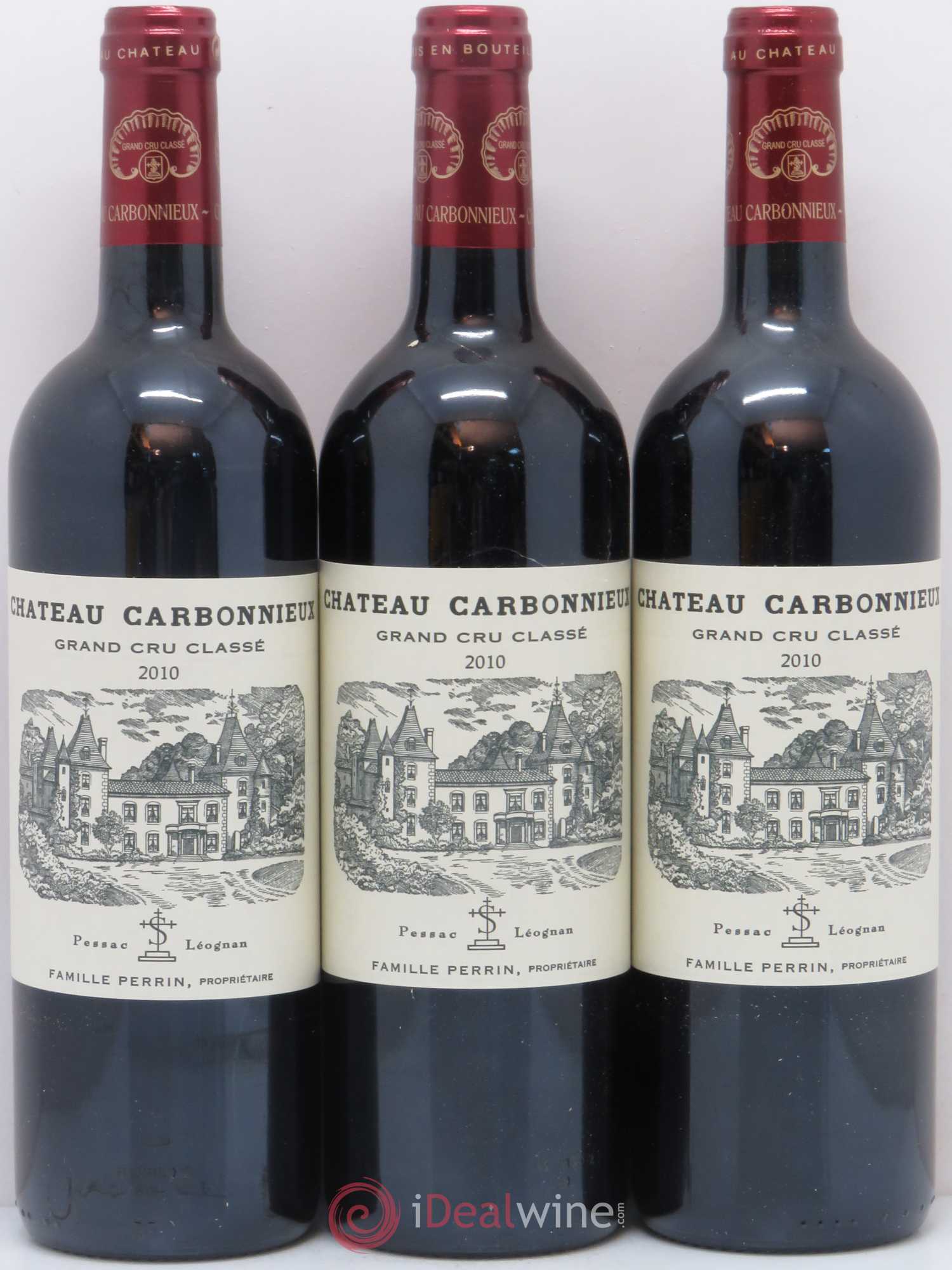 Château Carbonnieux Cru Classé de Graves 2010 - Lot de 12 bouteilles - 4