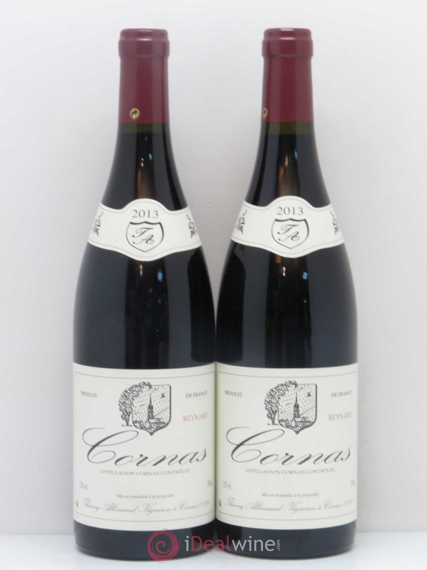 Cornas Reynard Thierry Allemand 2013 - Lot de 2 bouteilles - 0