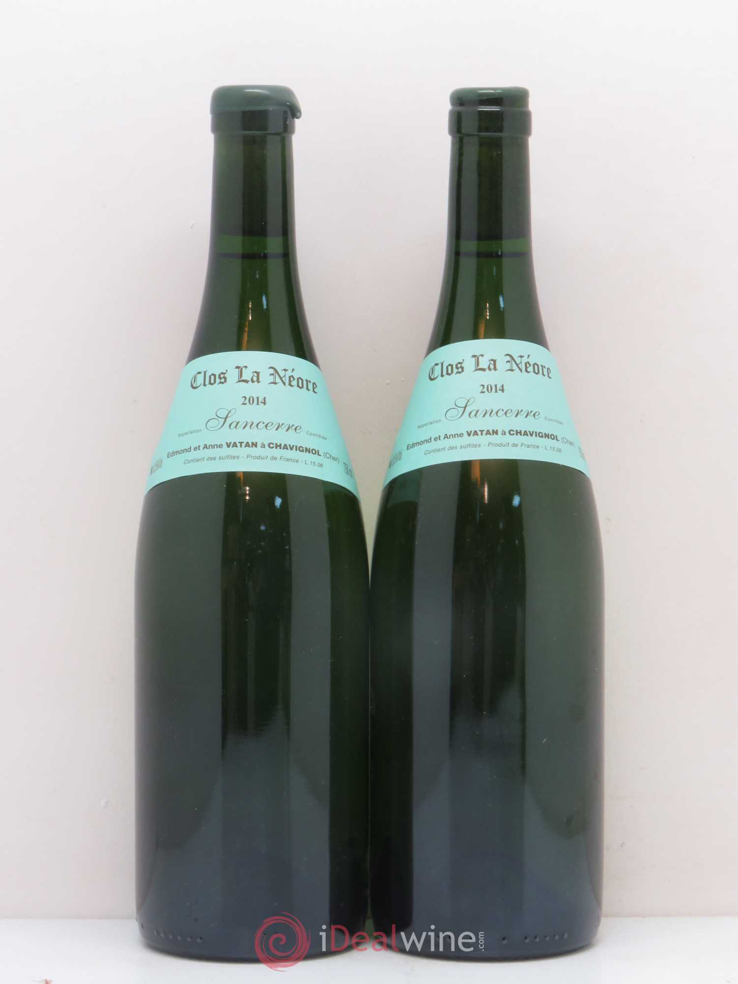 Sancerre Clos la Neore Edmond Vatan 2014 - Lot de 2 bouteilles - 0