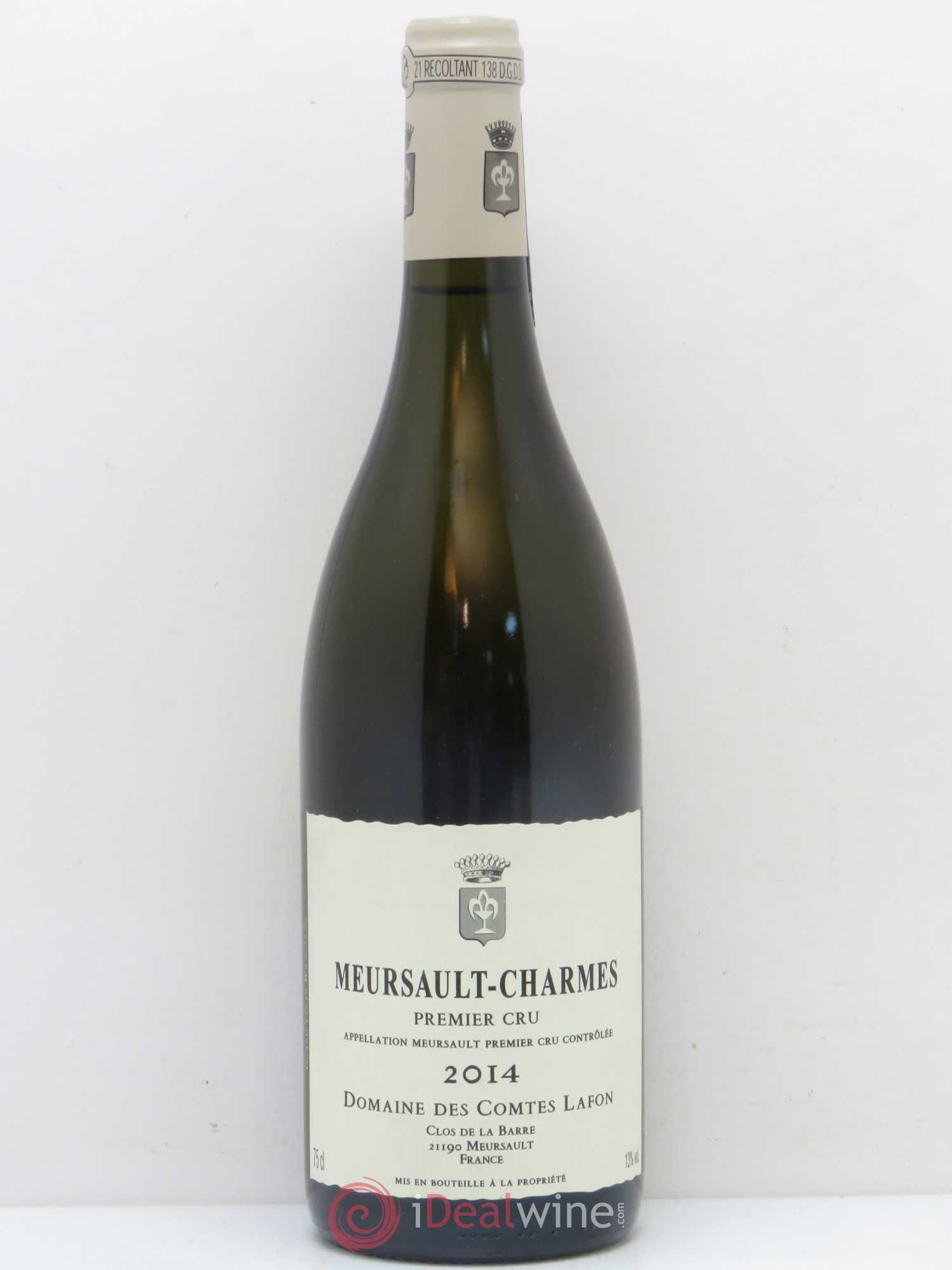Meursault 1er Cru Charmes Comtes Lafon (Domaine des) 2014 - Posten von 1 Flasche - 0