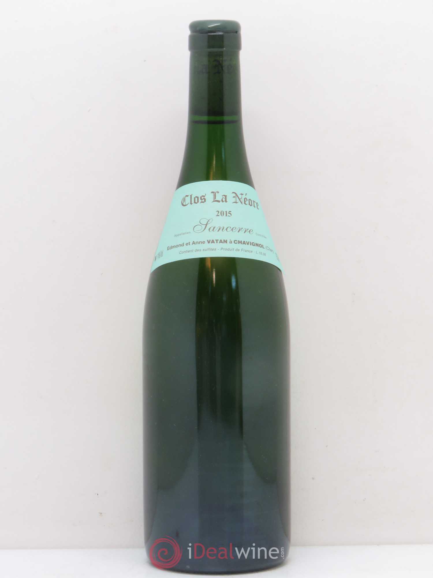 Sancerre Clos la Neore Edmond Vatan 2015 - Lot de 1 bouteille - 0