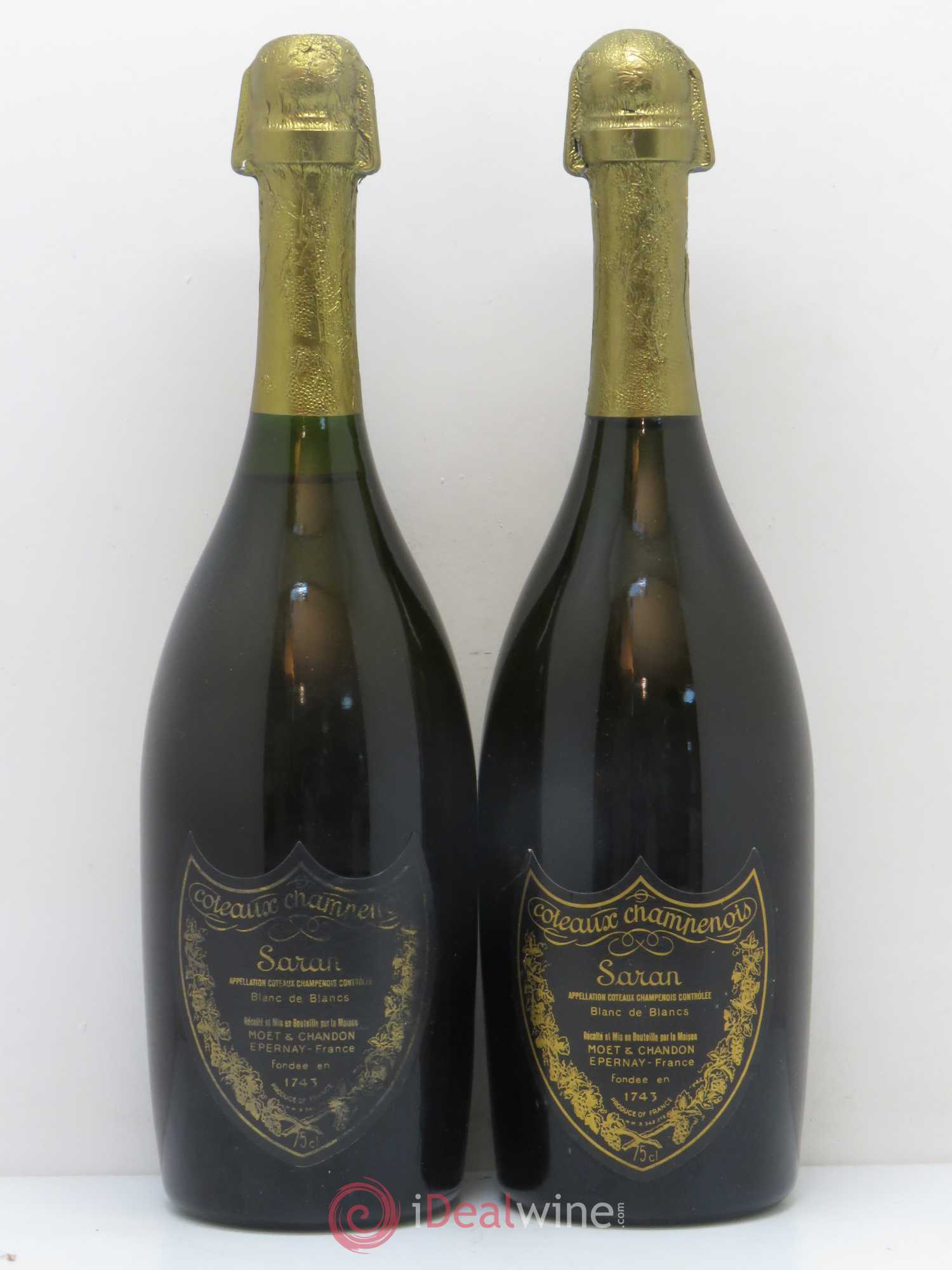 Saran Blanc de Blancs Moët et Chandon - Lot de 2 bouteilles - 0