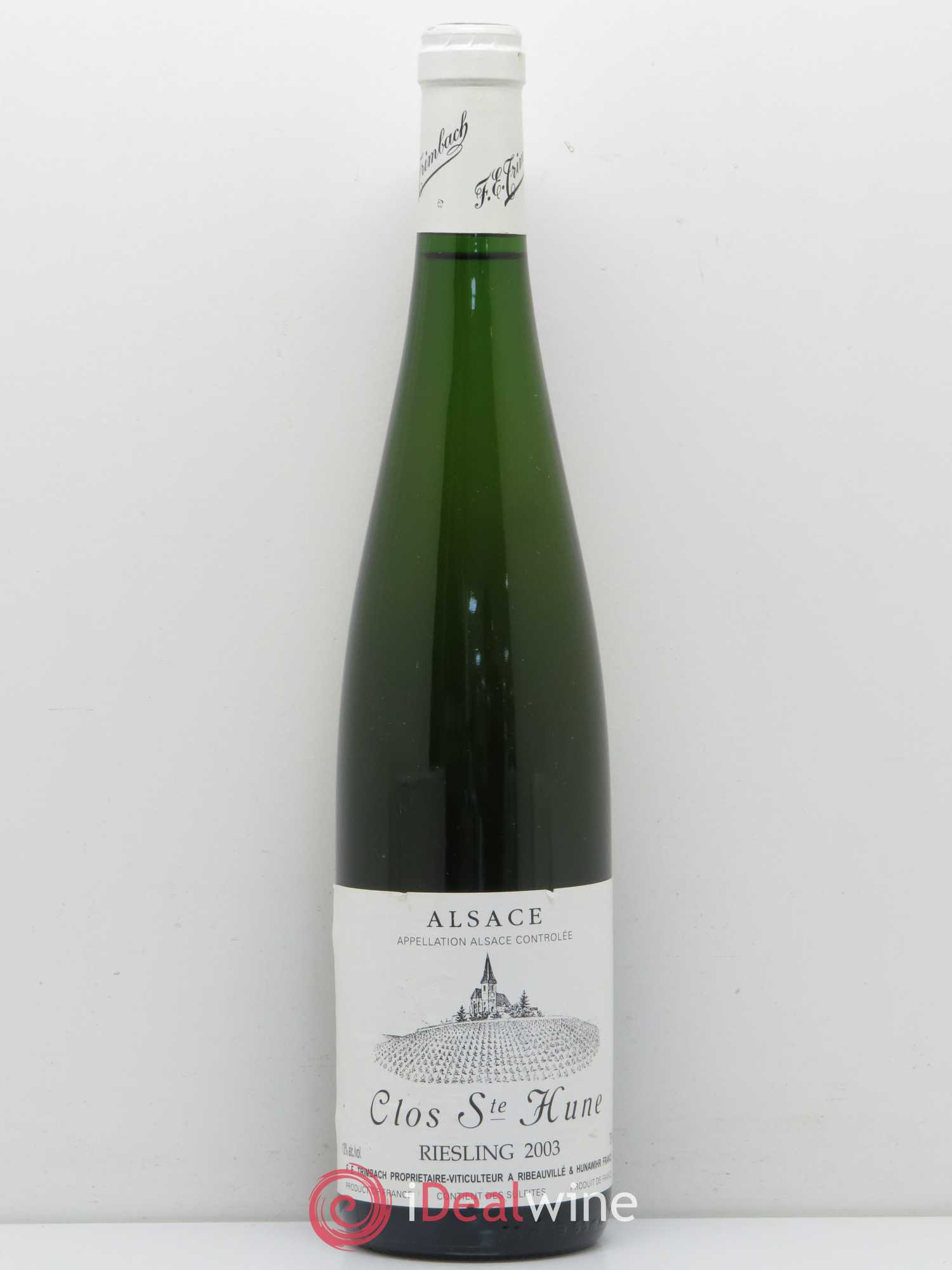 Alsace Riesling Clos Sainte-Hune Trimbach (Domaine) 2003 - Lot de 1 bouteille - 0