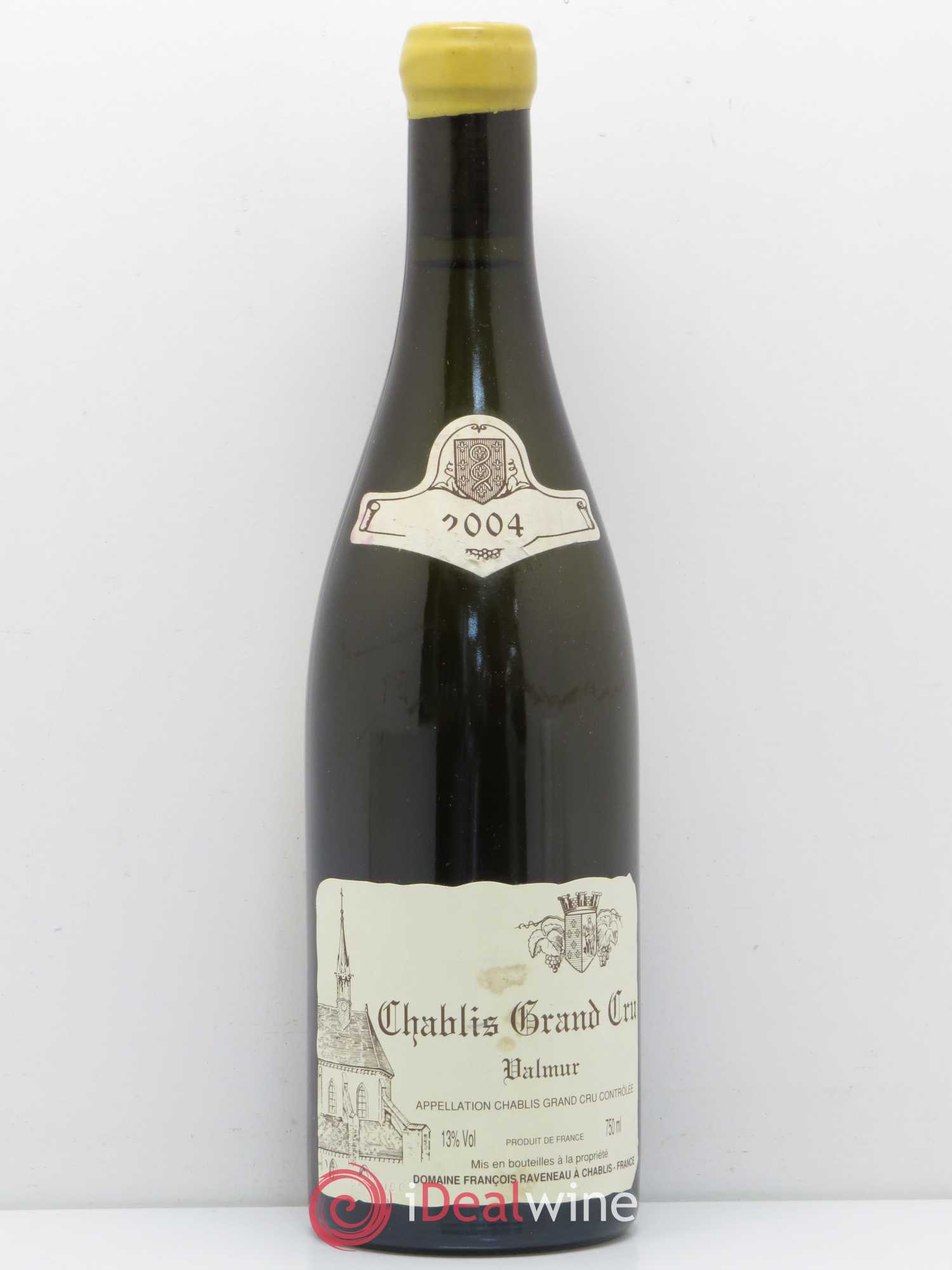 Chablis Grand Cru Valmur Raveneau (Domaine) 2004 - Lot de 1 bouteille - 0
