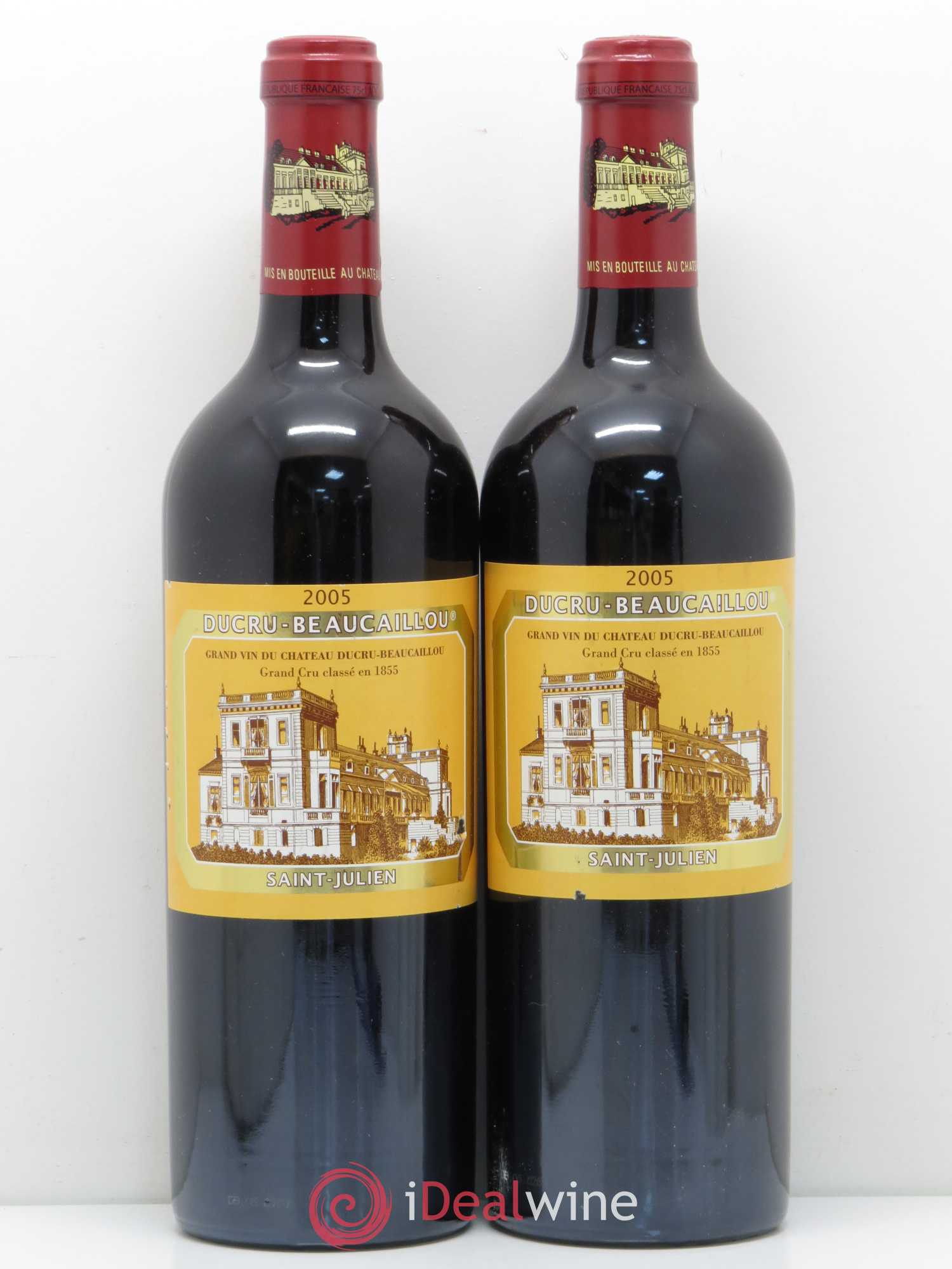 Château Ducru Beaucaillou 2ème Grand Cru Classé 2005 - Lot de 2 bouteilles - 0