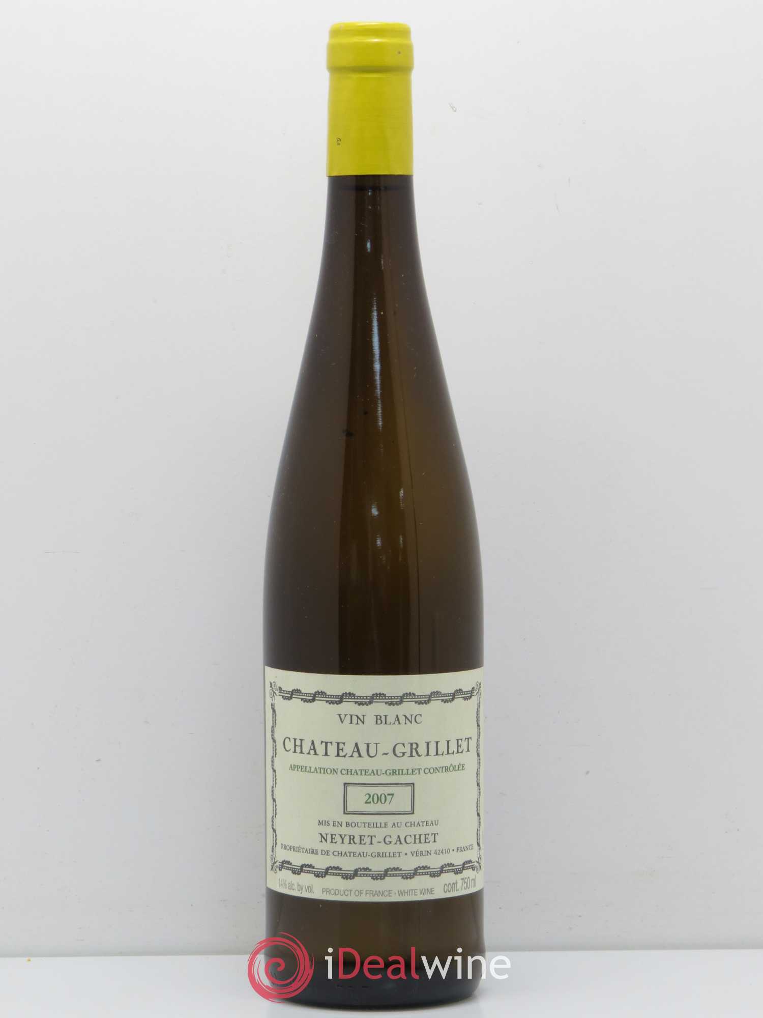 Château Grillet Château-Grillet 2007 - Lot de 1 bouteille - 0