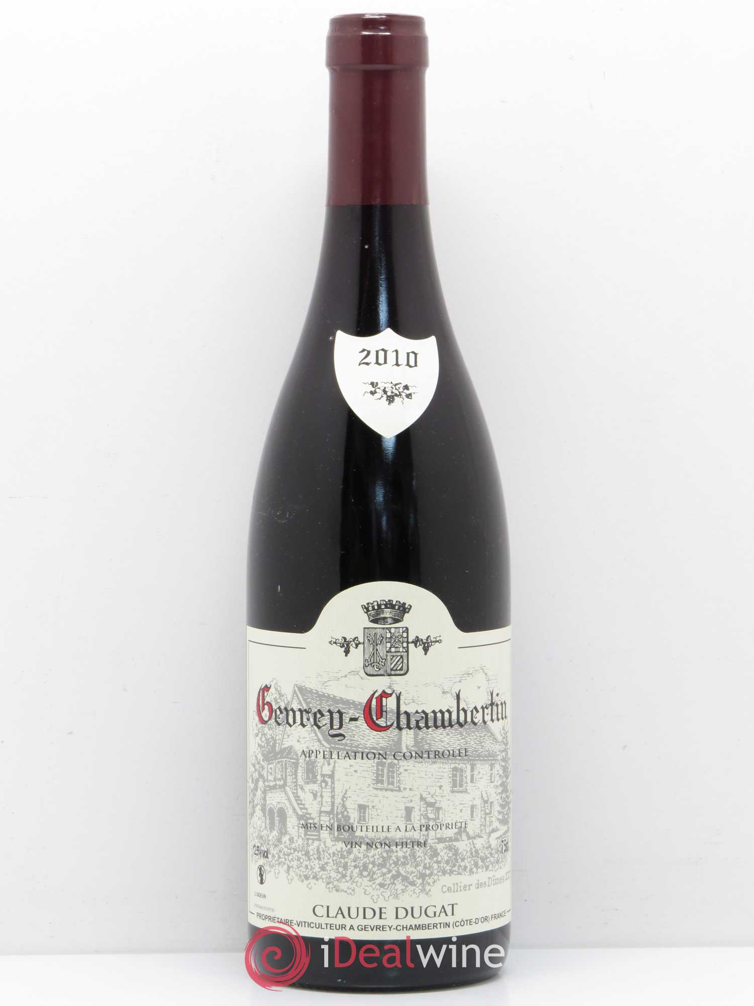 Gevrey-Chambertin Claude Dugat 2010 - Lot de 1 bouteille - 0