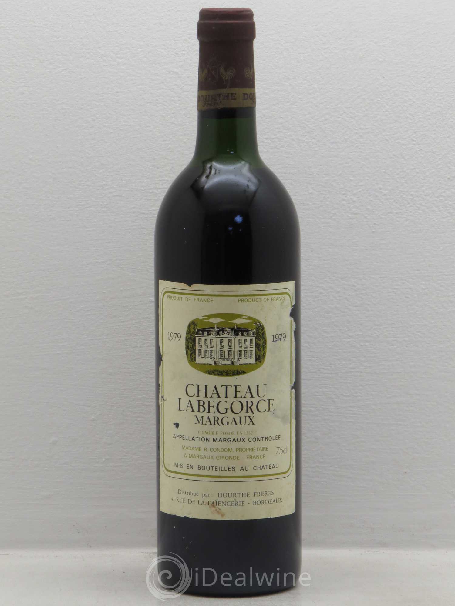 Château Labegorce Cru Bourgeois (sans prix de réserve) 1979 - Lot de 1 bouteille - 0