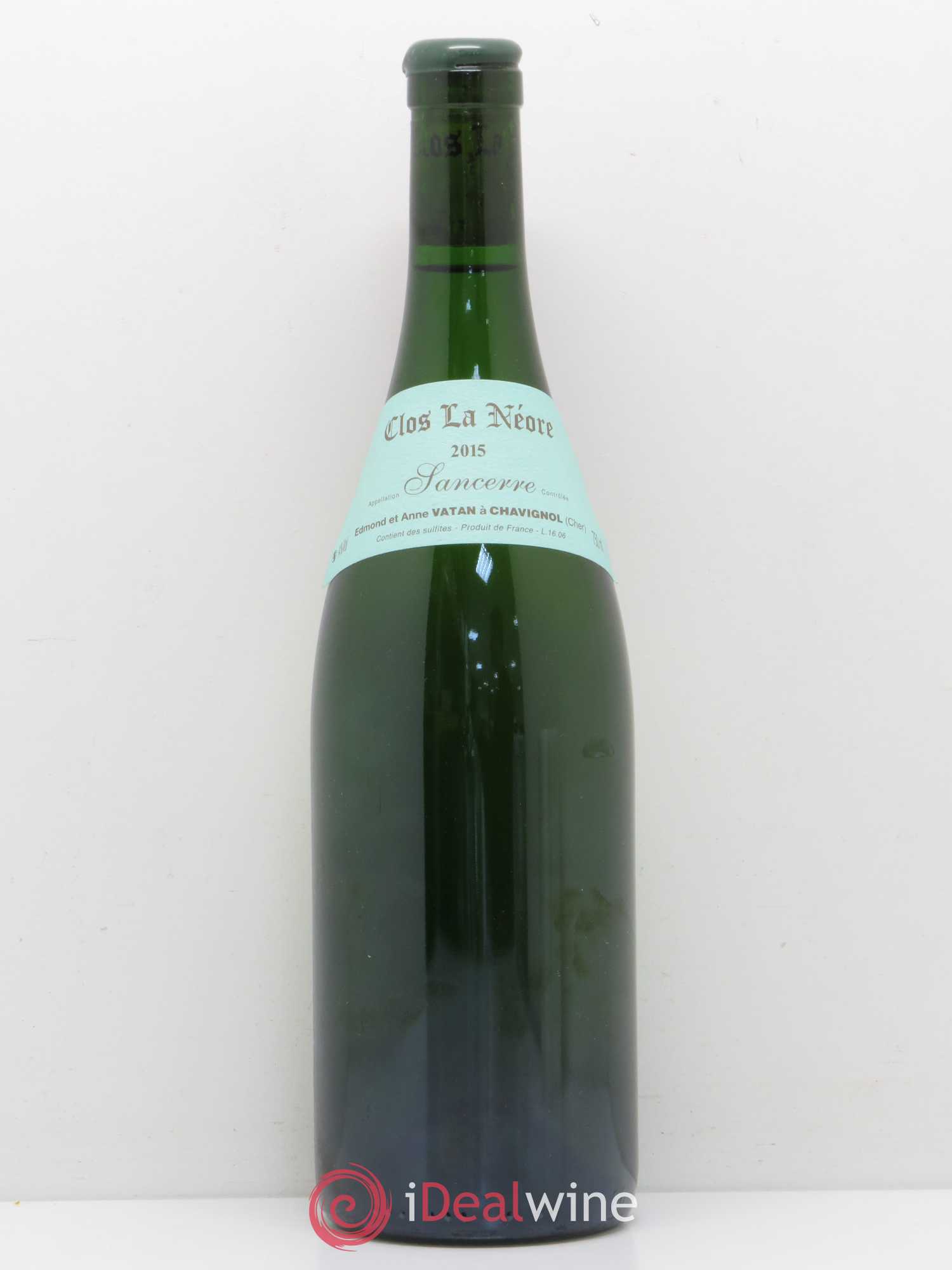 Sancerre Clos la Neore Edmond Vatan 2015 - Lot de 1 bouteille - 0