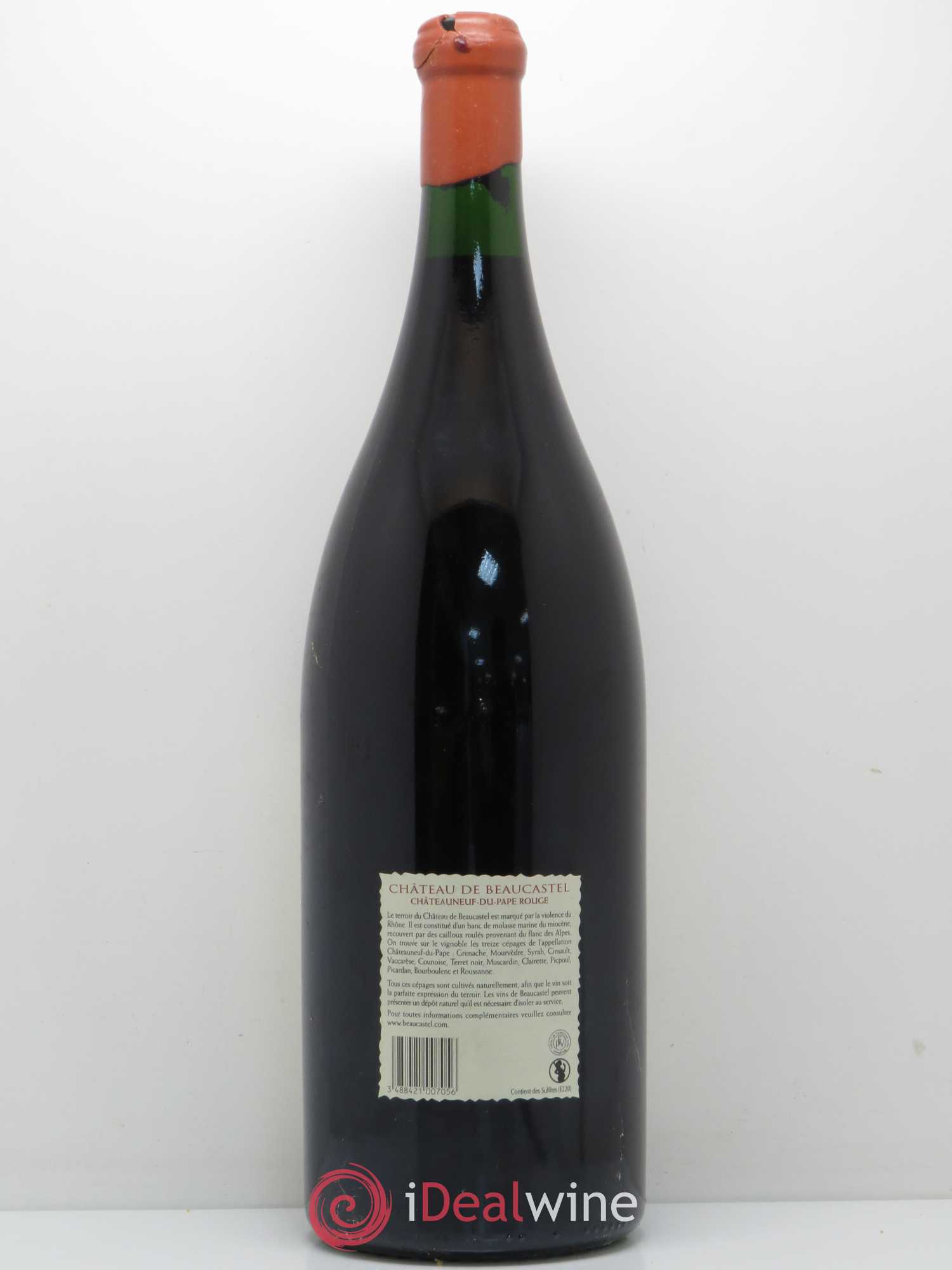 Châteauneuf-du-Pape Château de Beaucastel Famille Perrin 2007 - Lot de 1 jeroboam - 1