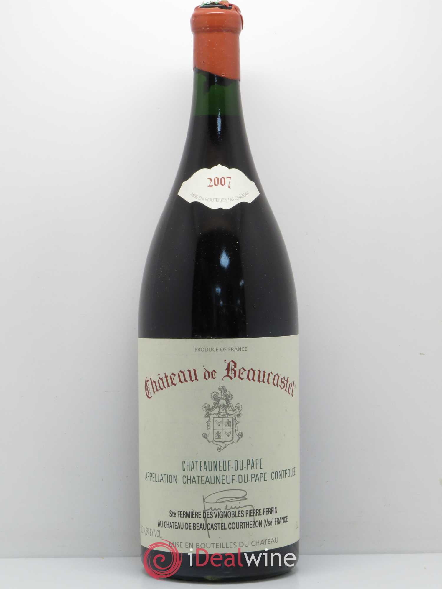 Châteauneuf-du-Pape Château de Beaucastel Famille Perrin 2007 - Lot de 1 jeroboam - 0