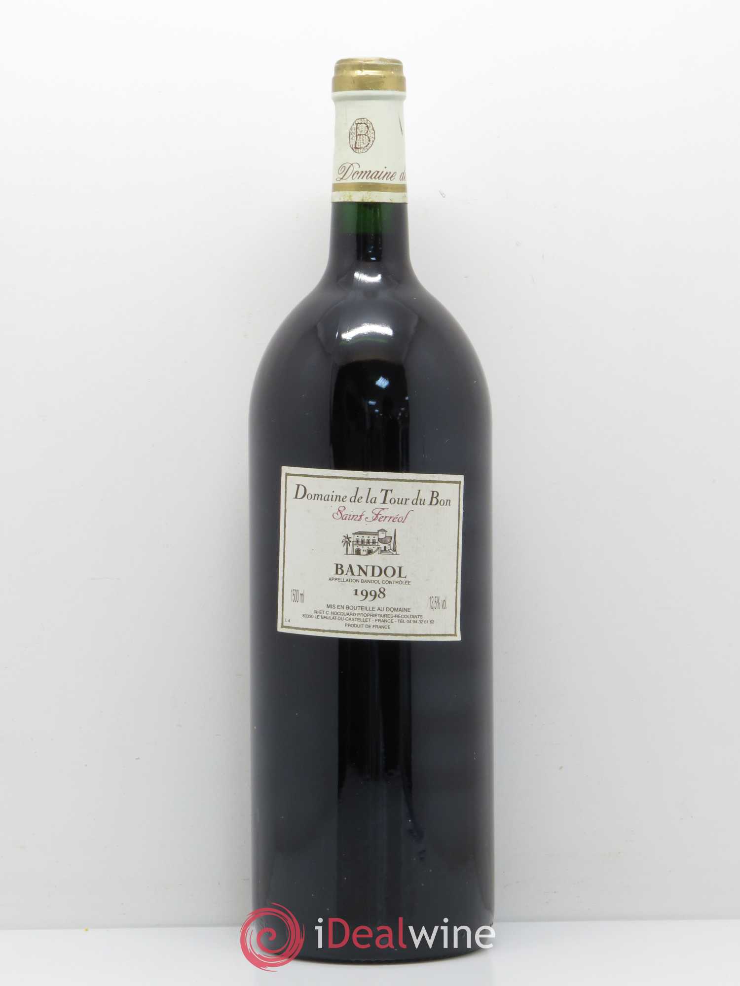 Bandol La Tour du Bon Saint Ferréol Agnès Henry 1998 - Lot de 1 magnum - 0