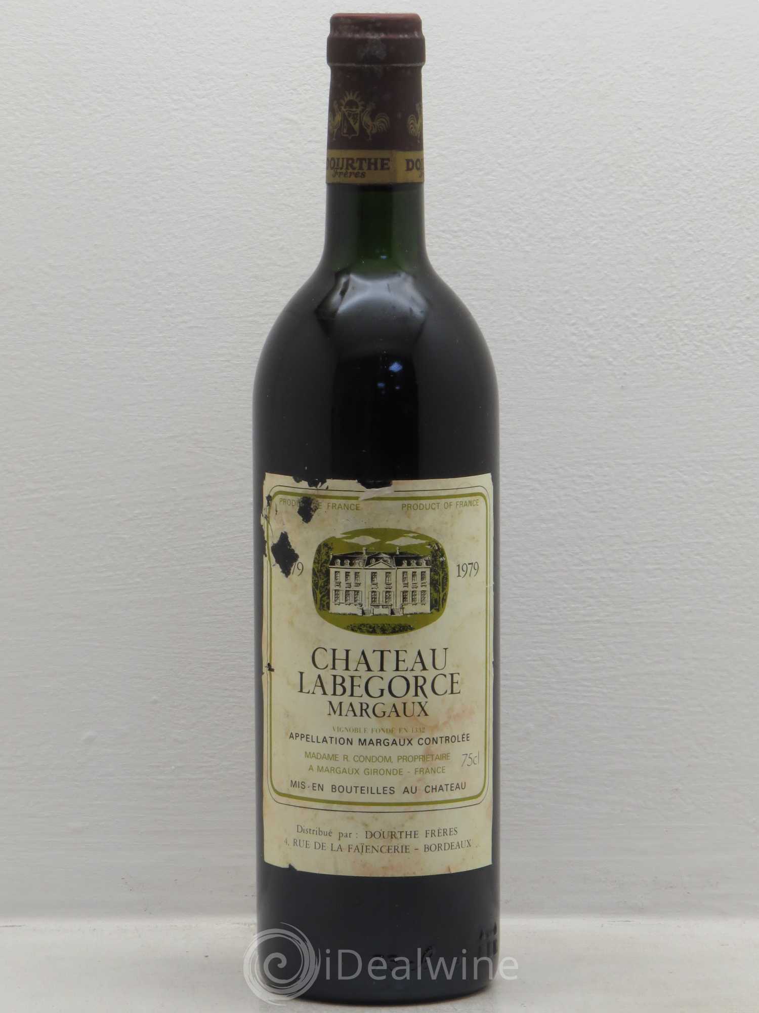 Château Labegorce Cru Bourgeois (sans prix de réserve) 1979 - Lot de 1 bouteille - 0