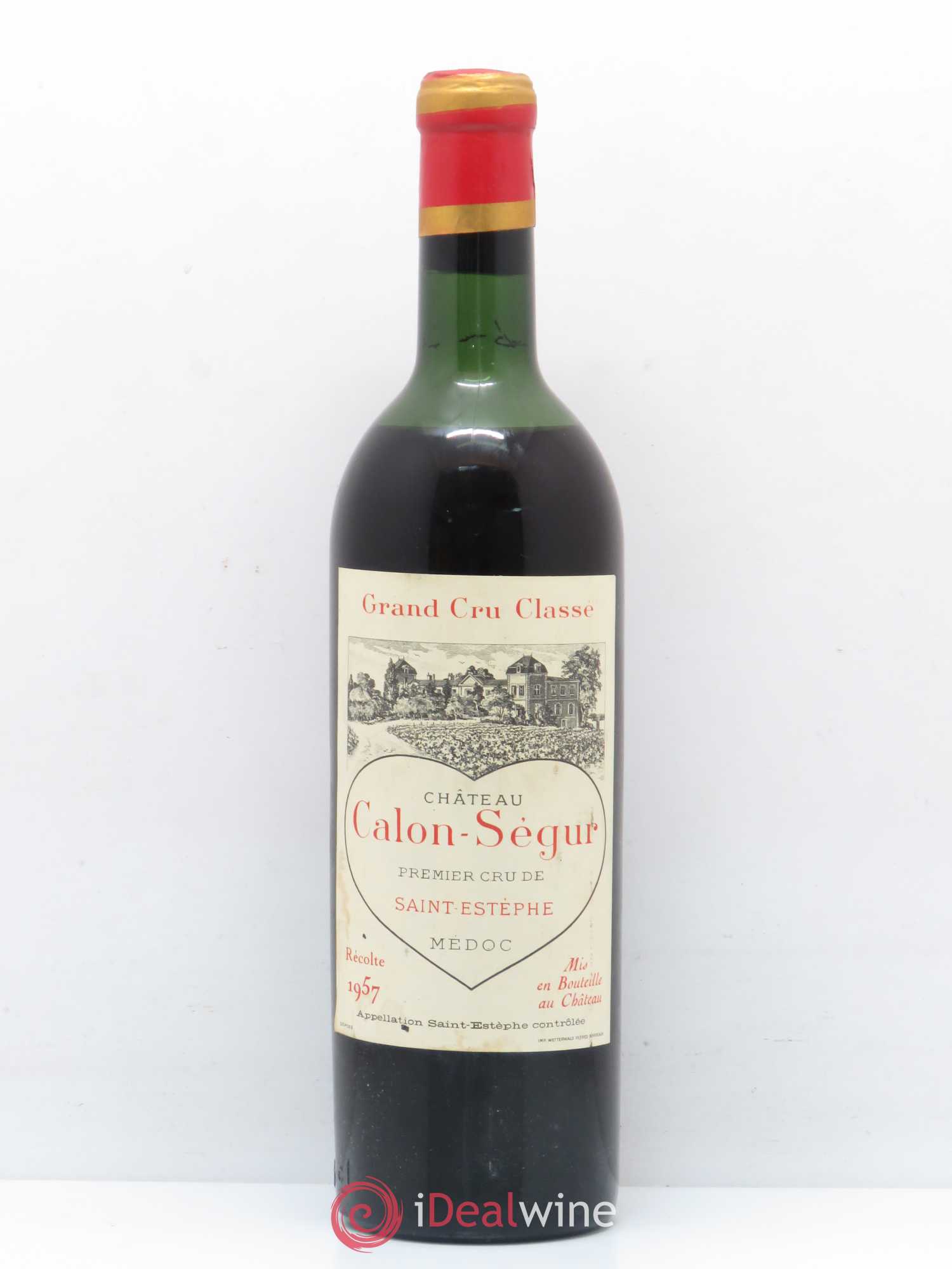 Château Calon Ségur 3ème Grand Cru Classé 1957 - Lot de 1 bouteille - 0