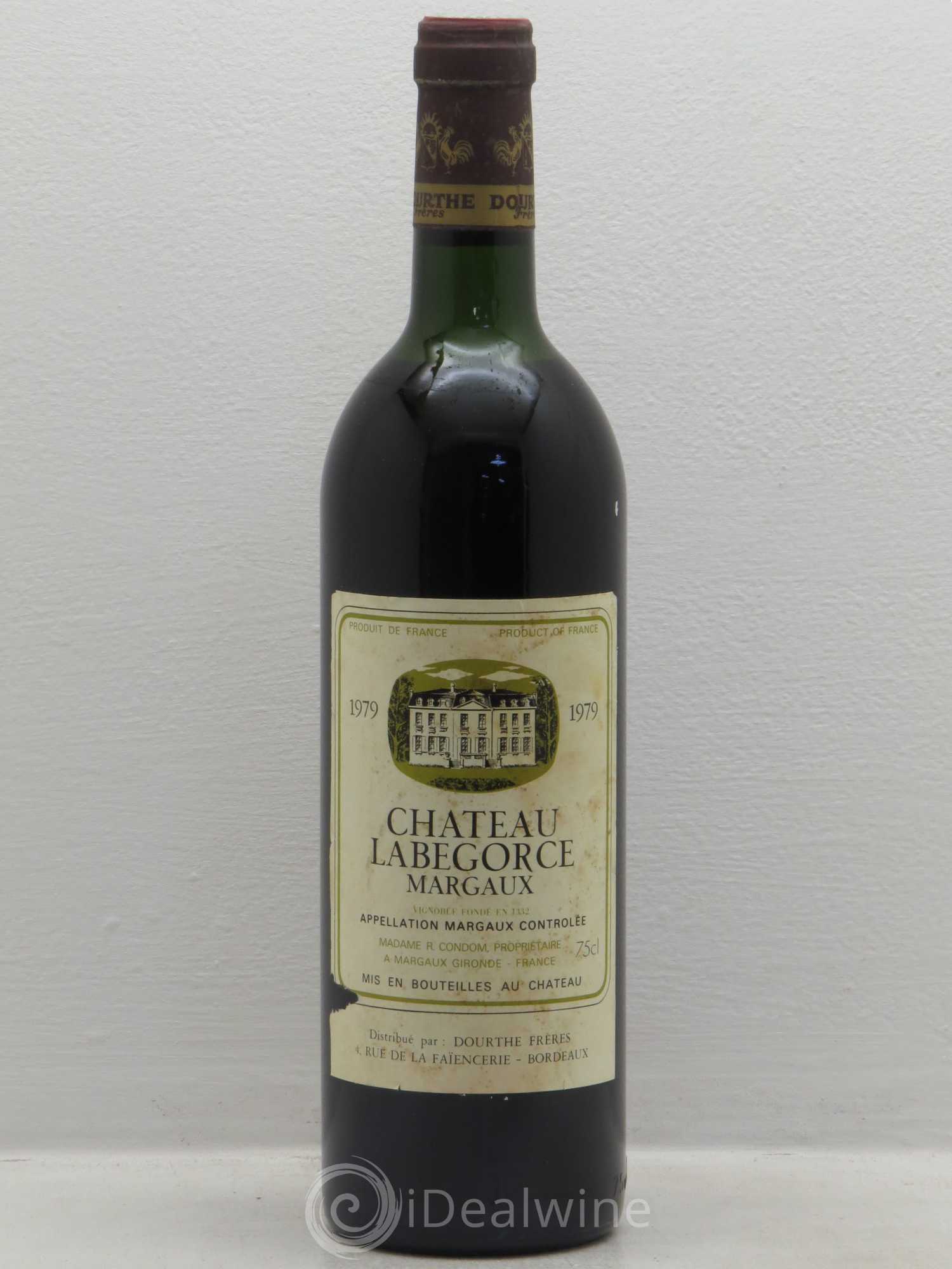 Château Labegorce Cru Bourgeois (sans prix de réserve) 1979 - Lot de 1 bouteille - 0