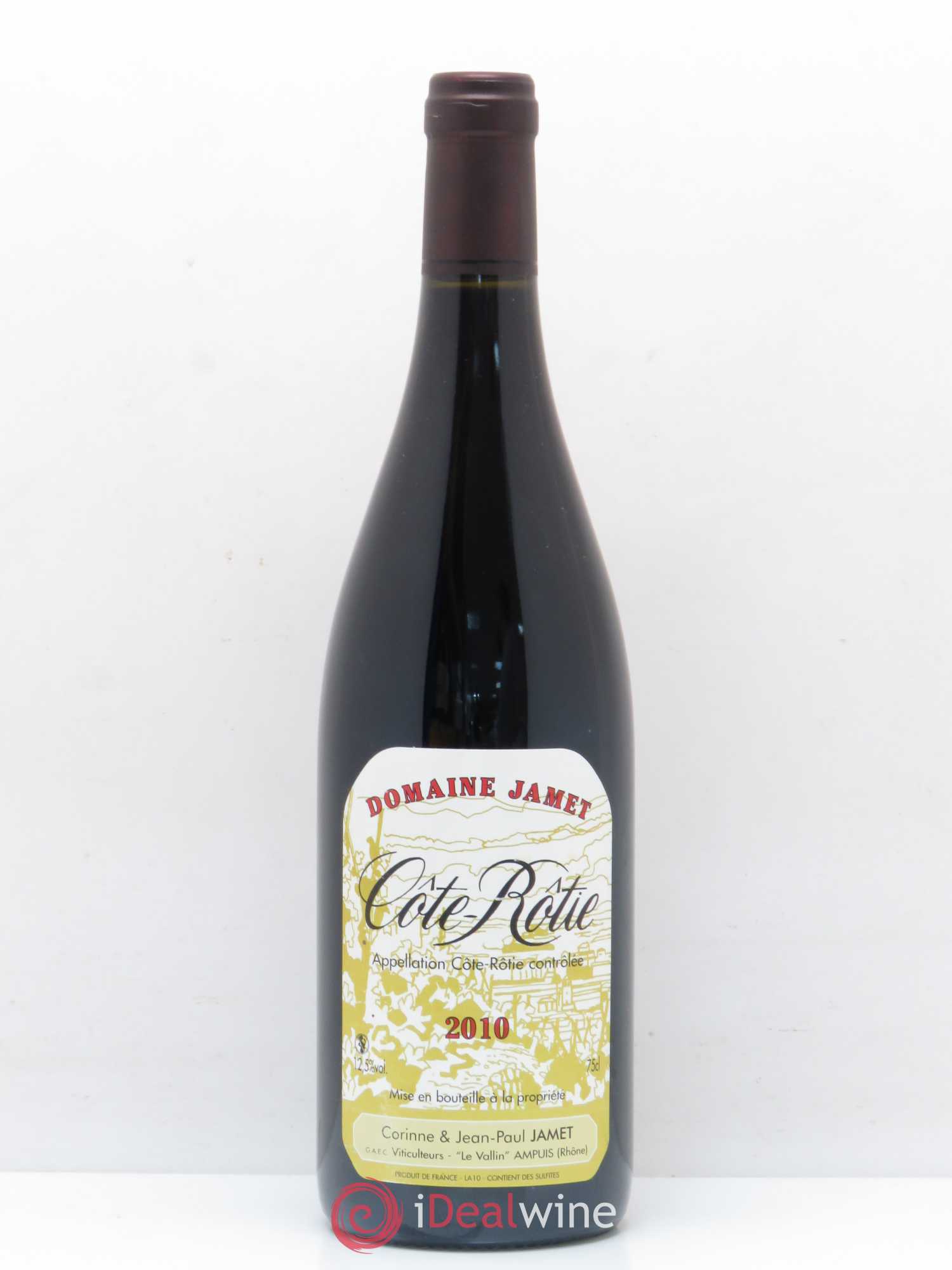 Côte-Rôtie Jamet (Domaine) 2010 - Lot de 1 bouteille - 0