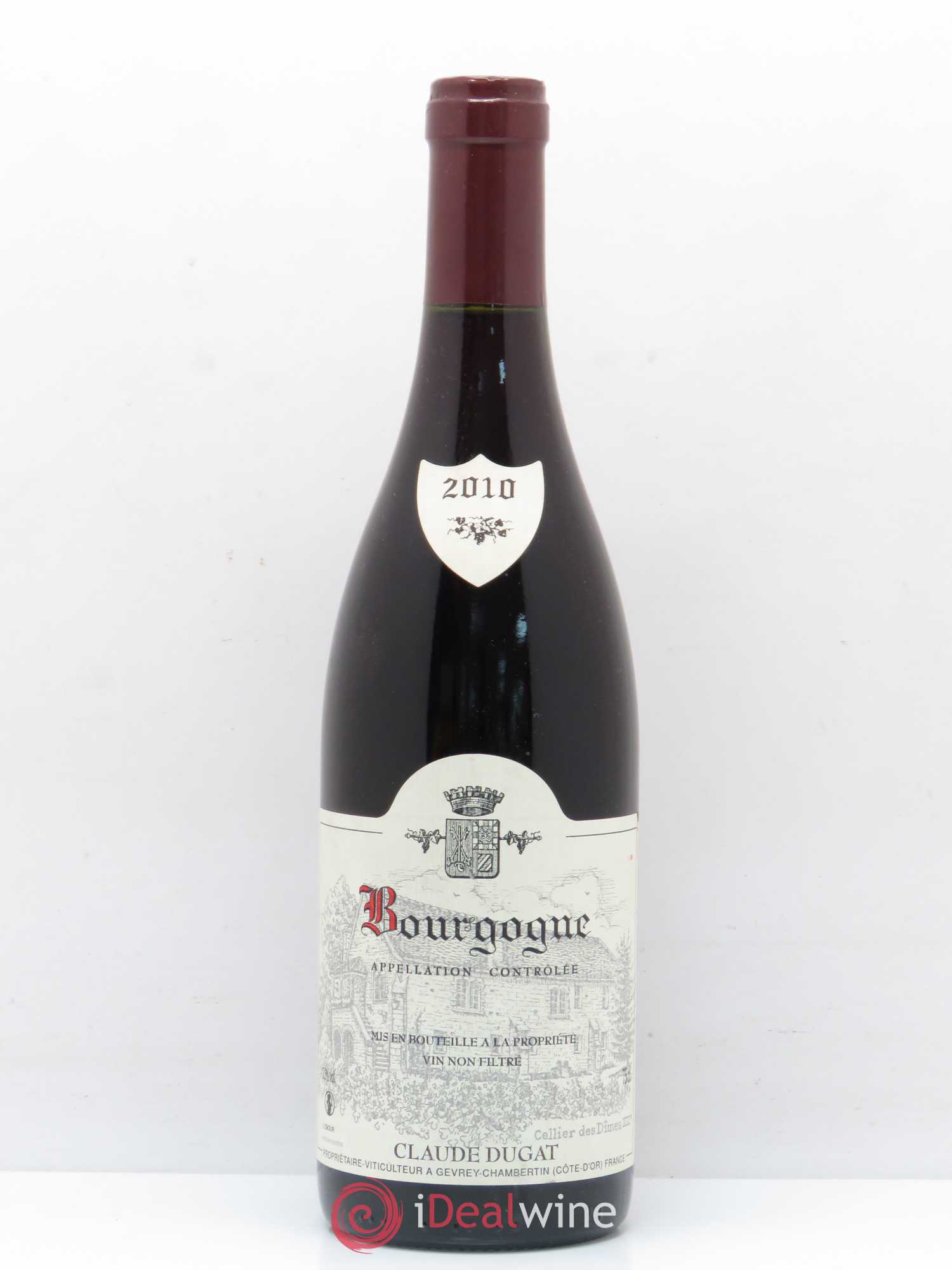 Bourgogne Claude Dugat 2010 - Lot de 1 bouteille - 0