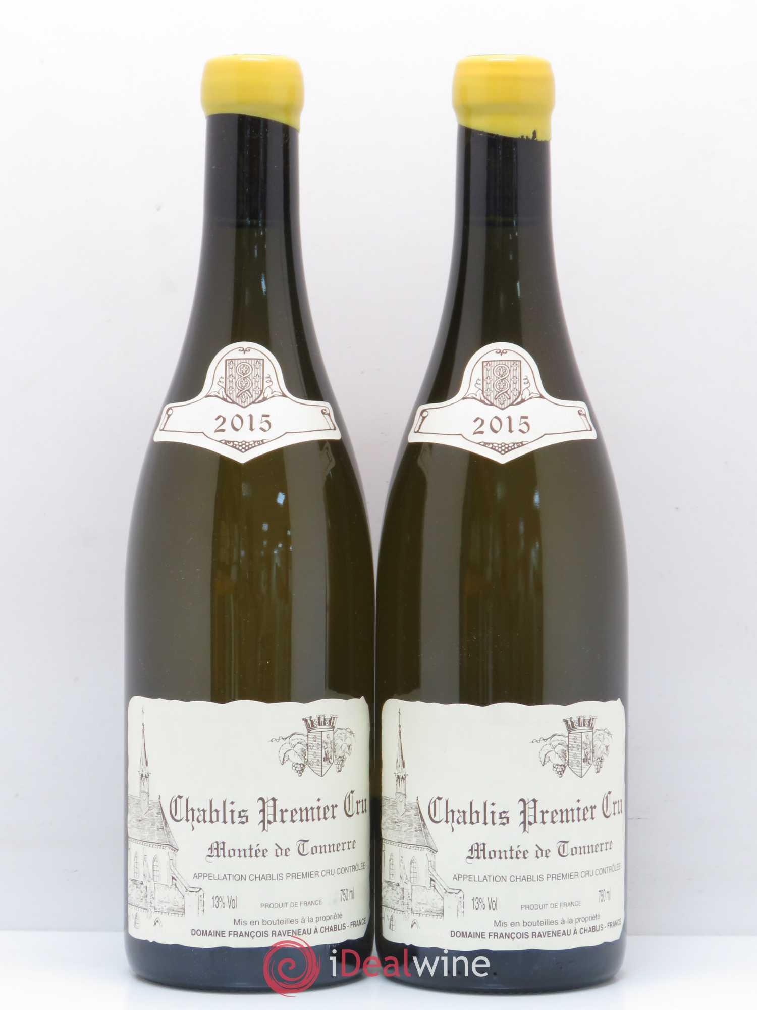 Chablis 1er Cru Montée de Tonnerre Raveneau (Domaine) 2015 - Posten von 2 Flaschen - 0