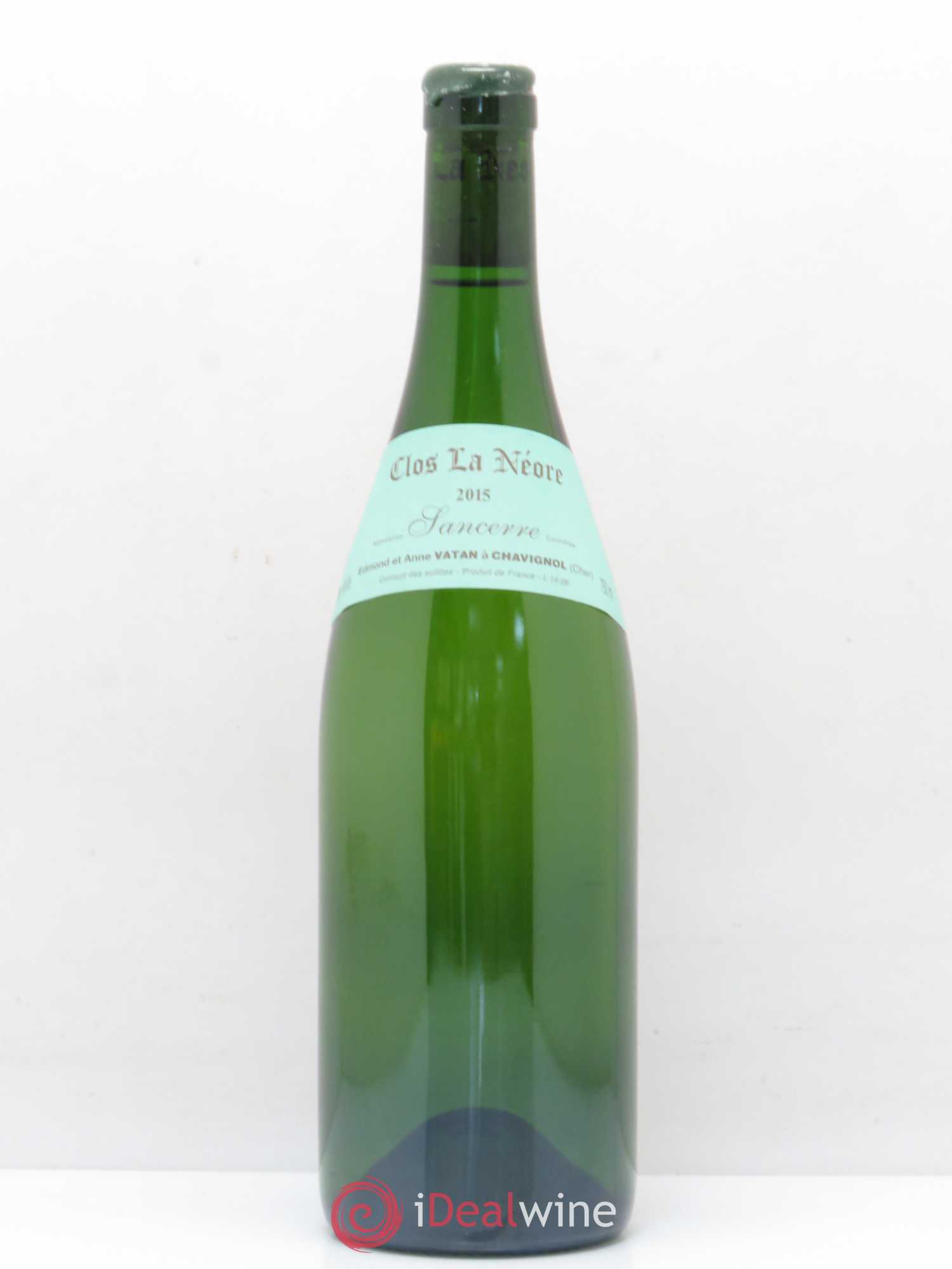 Sancerre Clos la Neore Edmond Vatan 2015 - Lot de 1 bouteille - 0