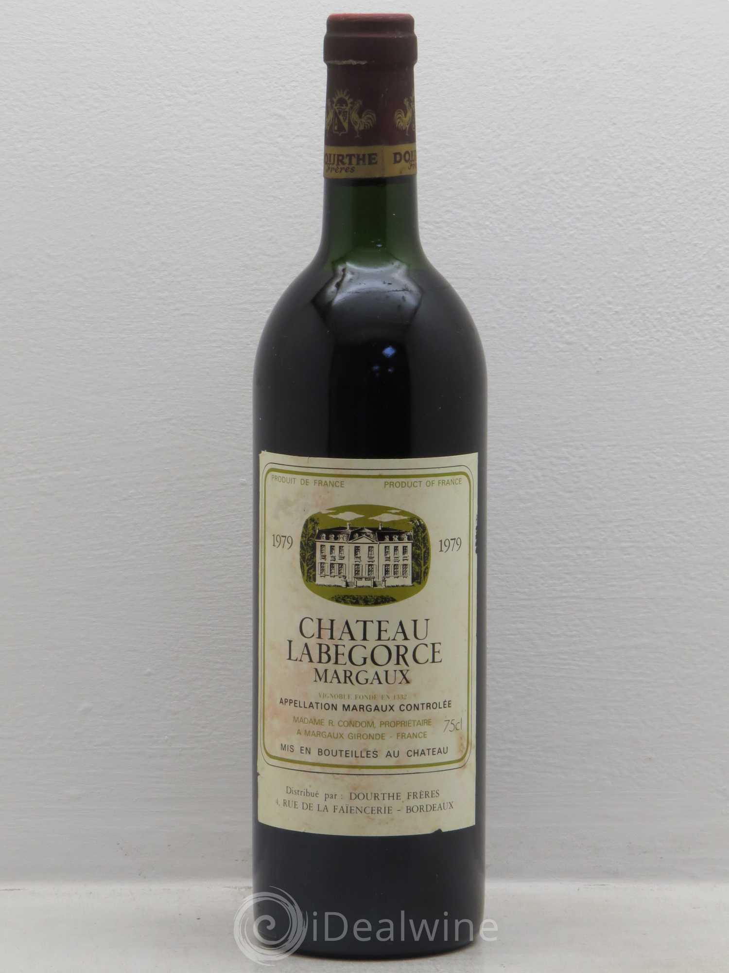 Château Labegorce Cru Bourgeois (sans prix de réserve) 1979 - Lot de 1 bouteille - 0