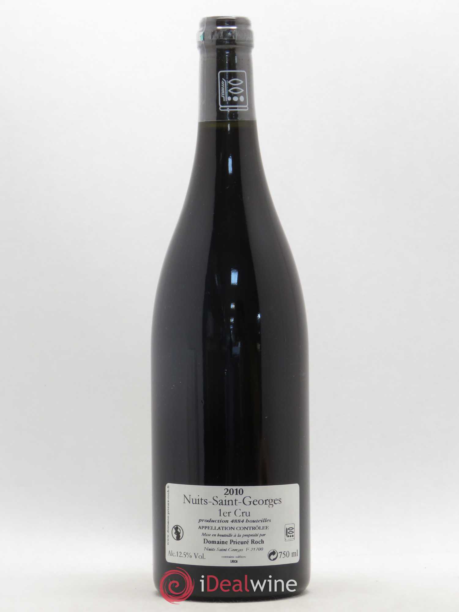 Nuits-Saint-Georges 1er Cru Prieuré Roch 2010 - Lot de 1 bouteille - 1