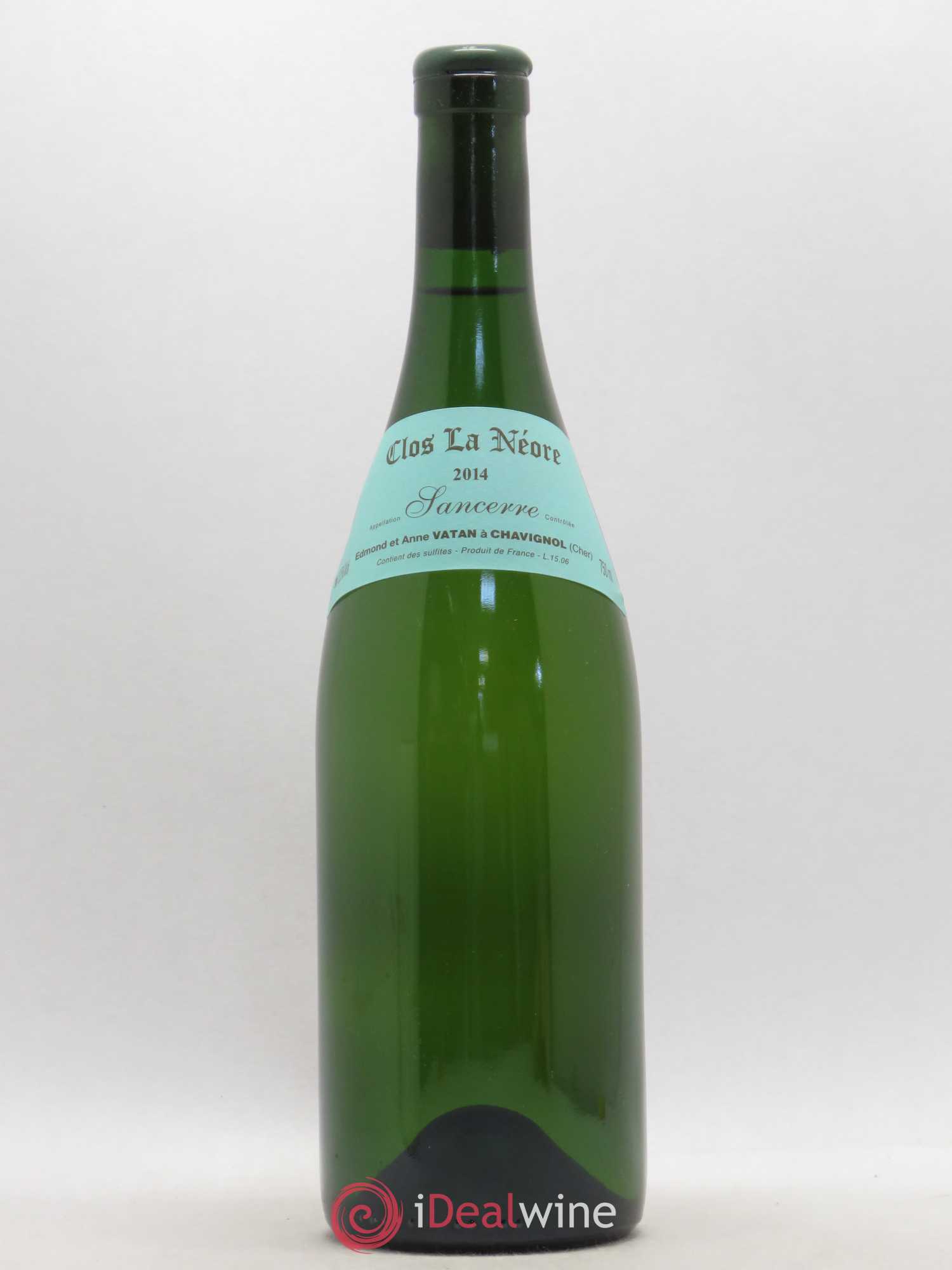 Sancerre Clos la Neore Edmond Vatan 2014 - Lot de 1 bouteille - 0