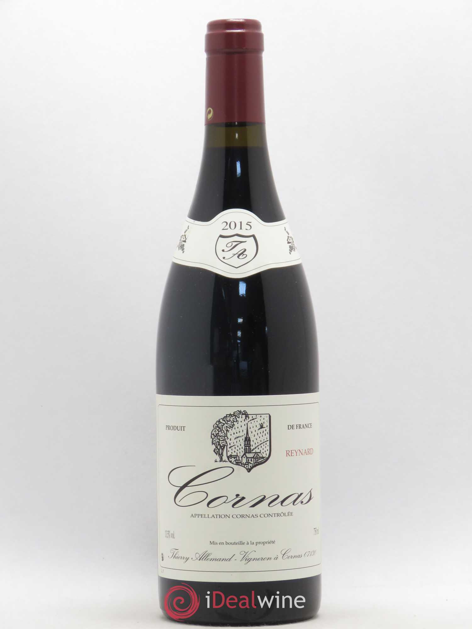 Cornas Reynard Thierry Allemand 2015 - Lot de 1 bouteille - 0
