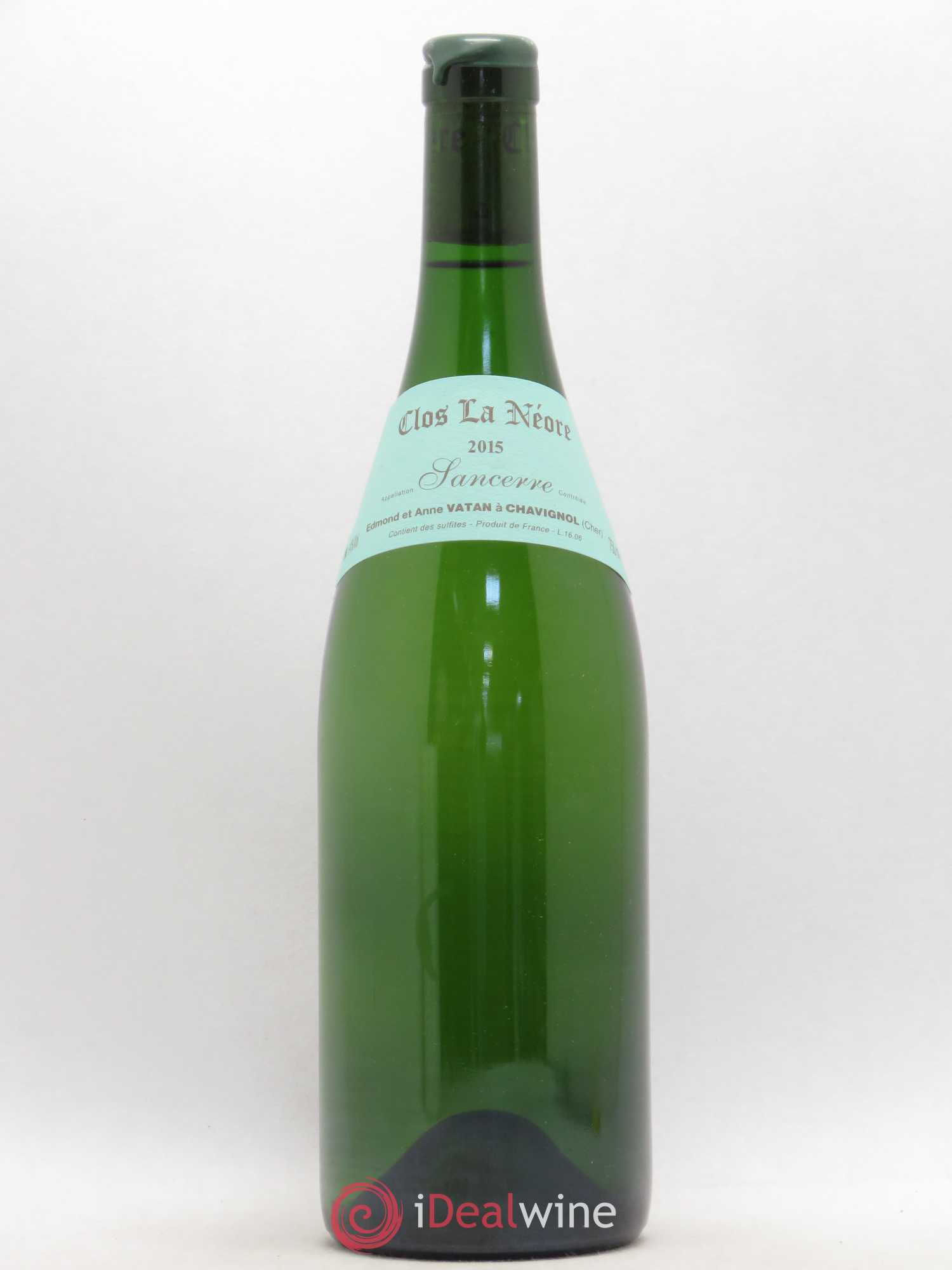 Sancerre Clos la Neore Edmond Vatan 2015 - Lot de 1 bouteille - 0