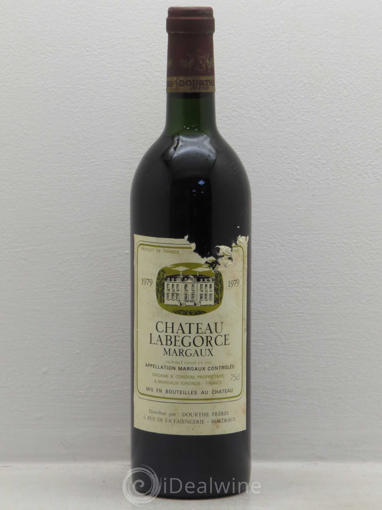 Château Labegorce Cru Bourgeois (sans prix de réserve) 1979 - Lot de 1 bouteille - 0
