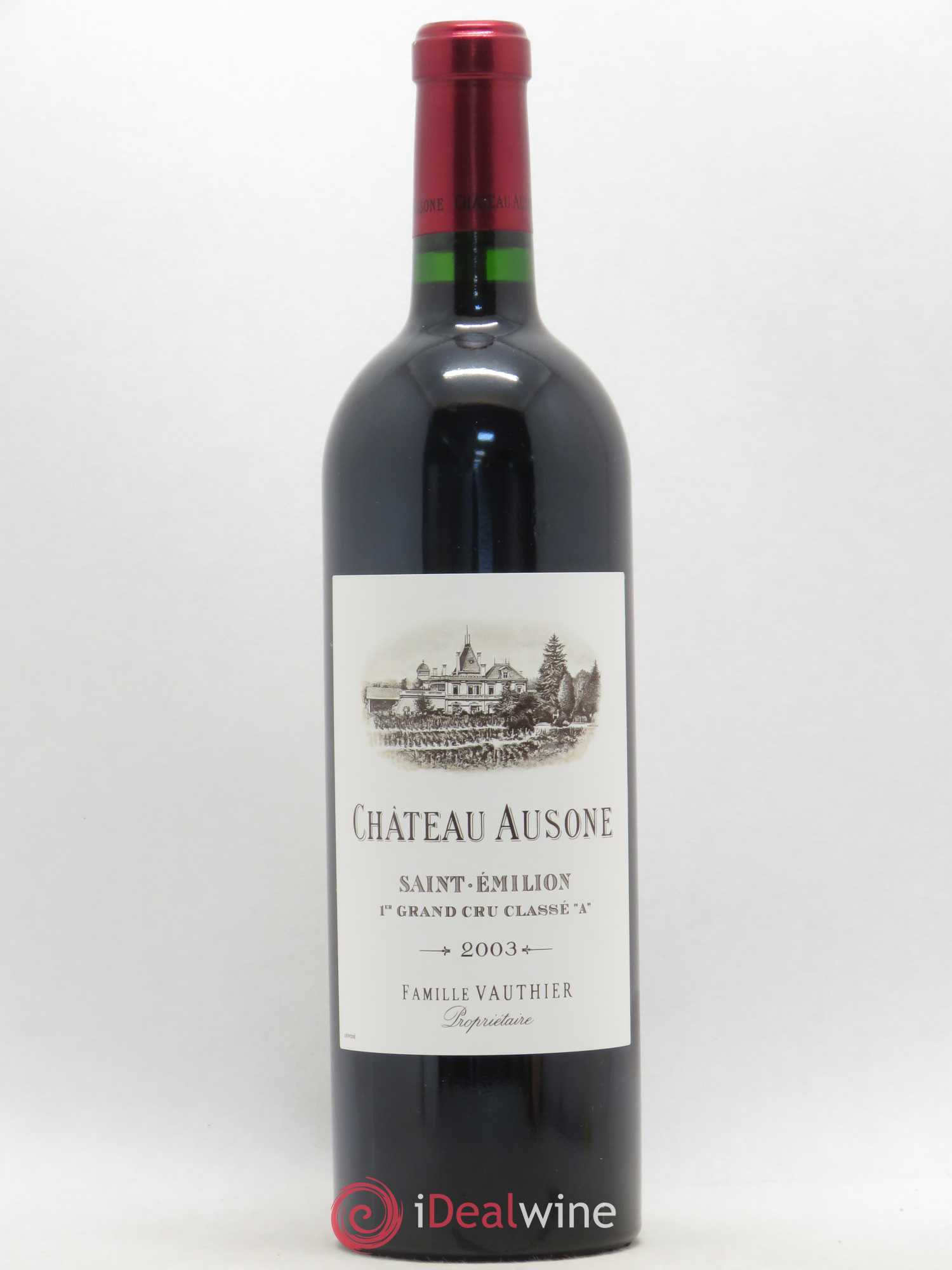 Château Ausone 1er Grand Cru Classé A 2003 - Lot de 1 bouteille - 0