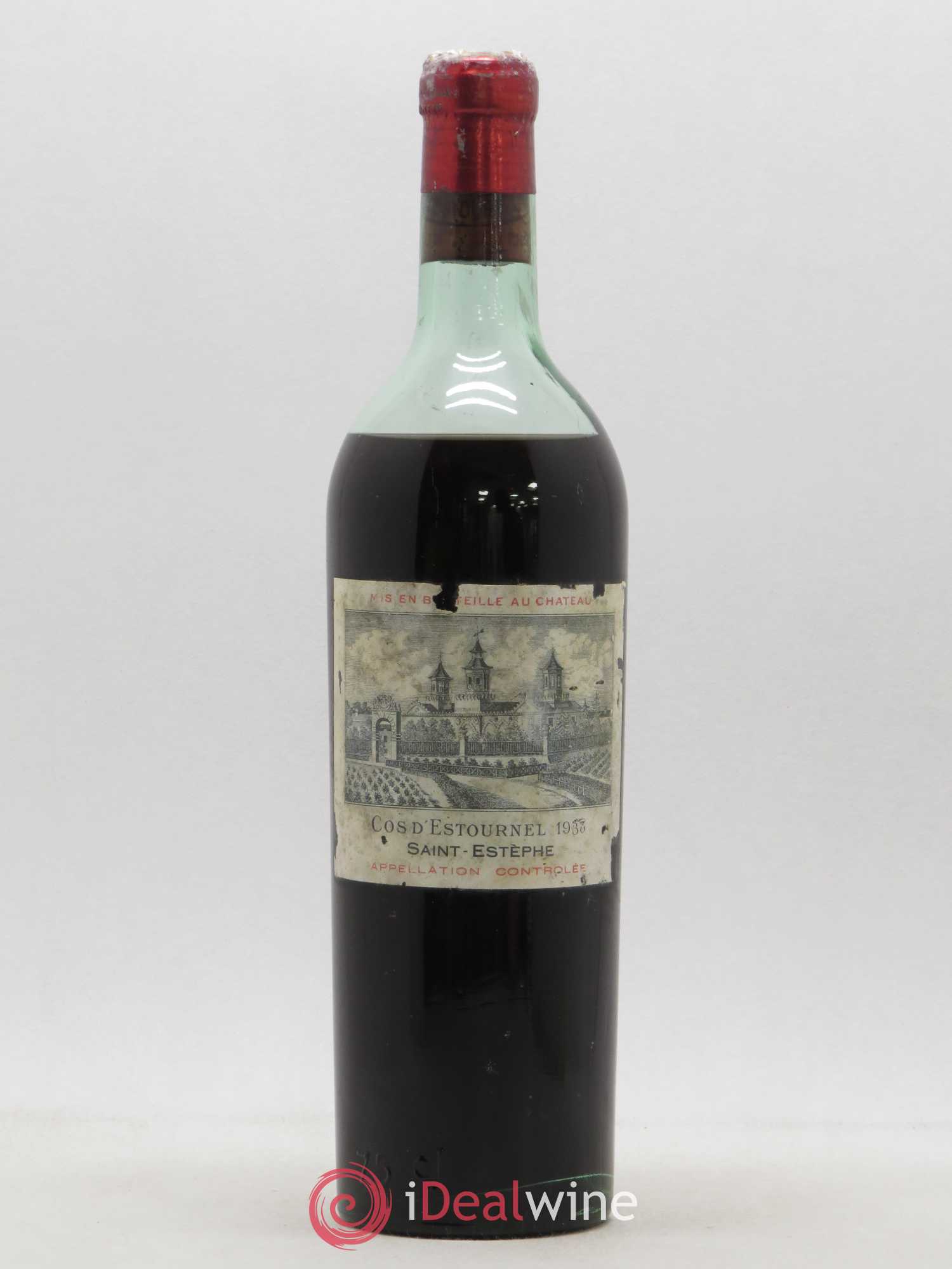 Cos d'Estournel 2ème Grand Cru Classé (sans prix de réserve) 1938 - Lot de 1 bouteille - 0