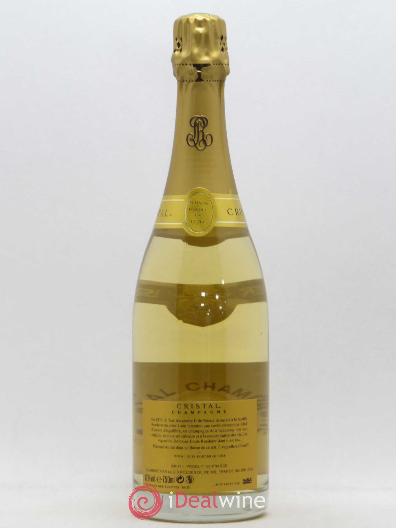 Cristal Louis Roederer 2008 - Lot de 1 bouteille - 1
