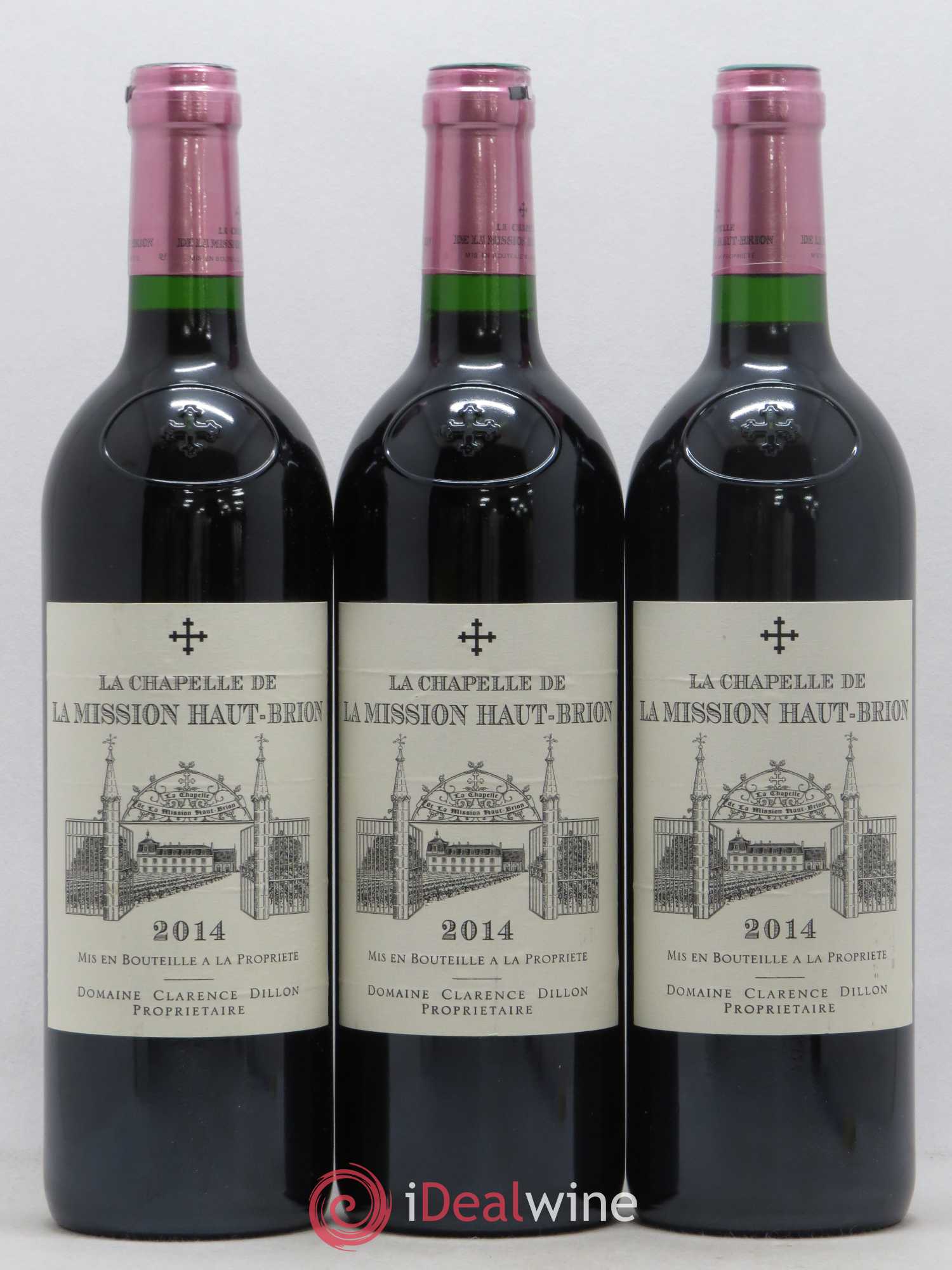 La Chapelle de La Mission Haut-Brion Second Vin 2014 - Lot de 3 bouteilles - 0