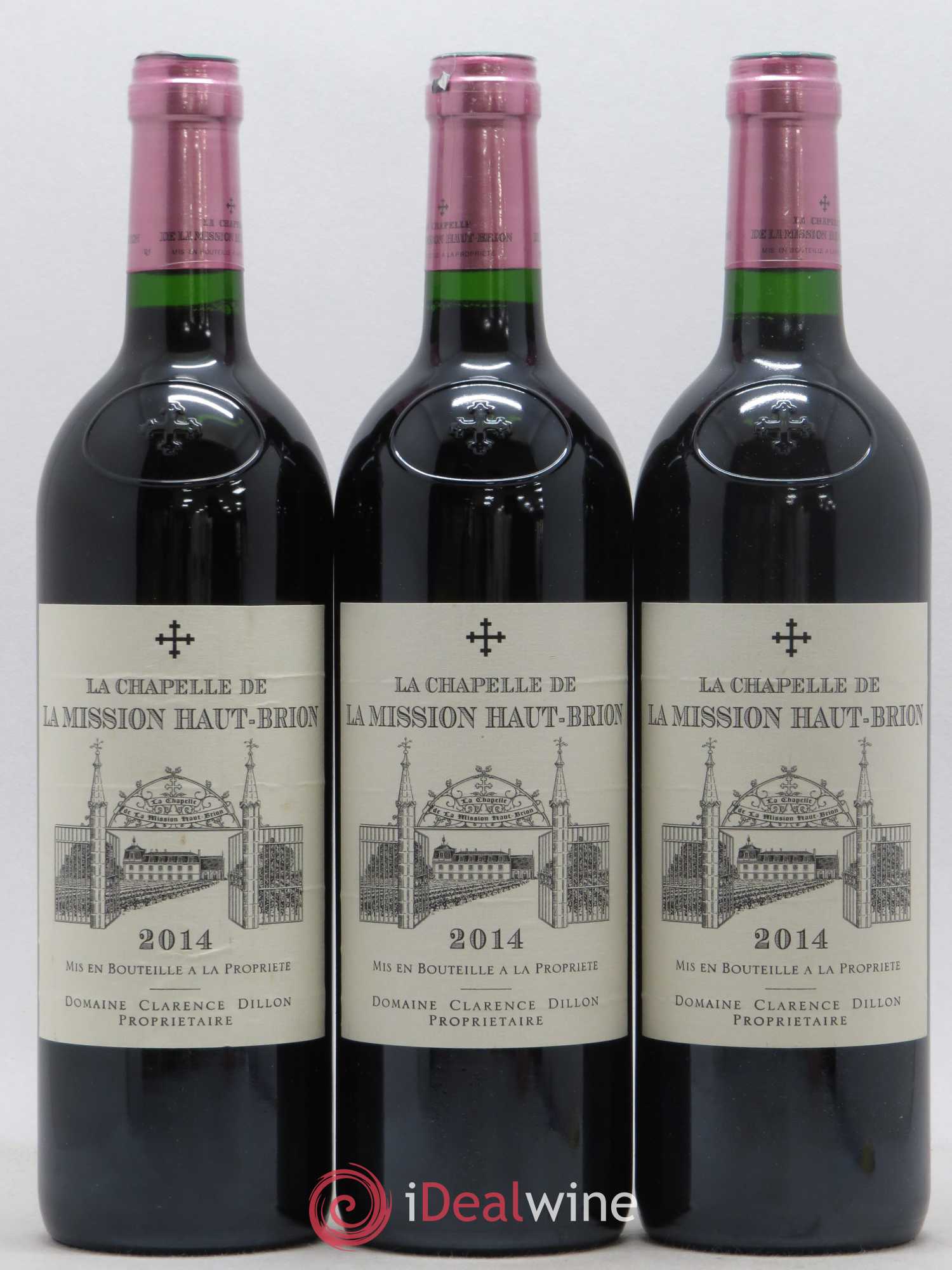 La Chapelle de La Mission Haut-Brion Second Vin 2014 - Lot de 3 bouteilles - 0