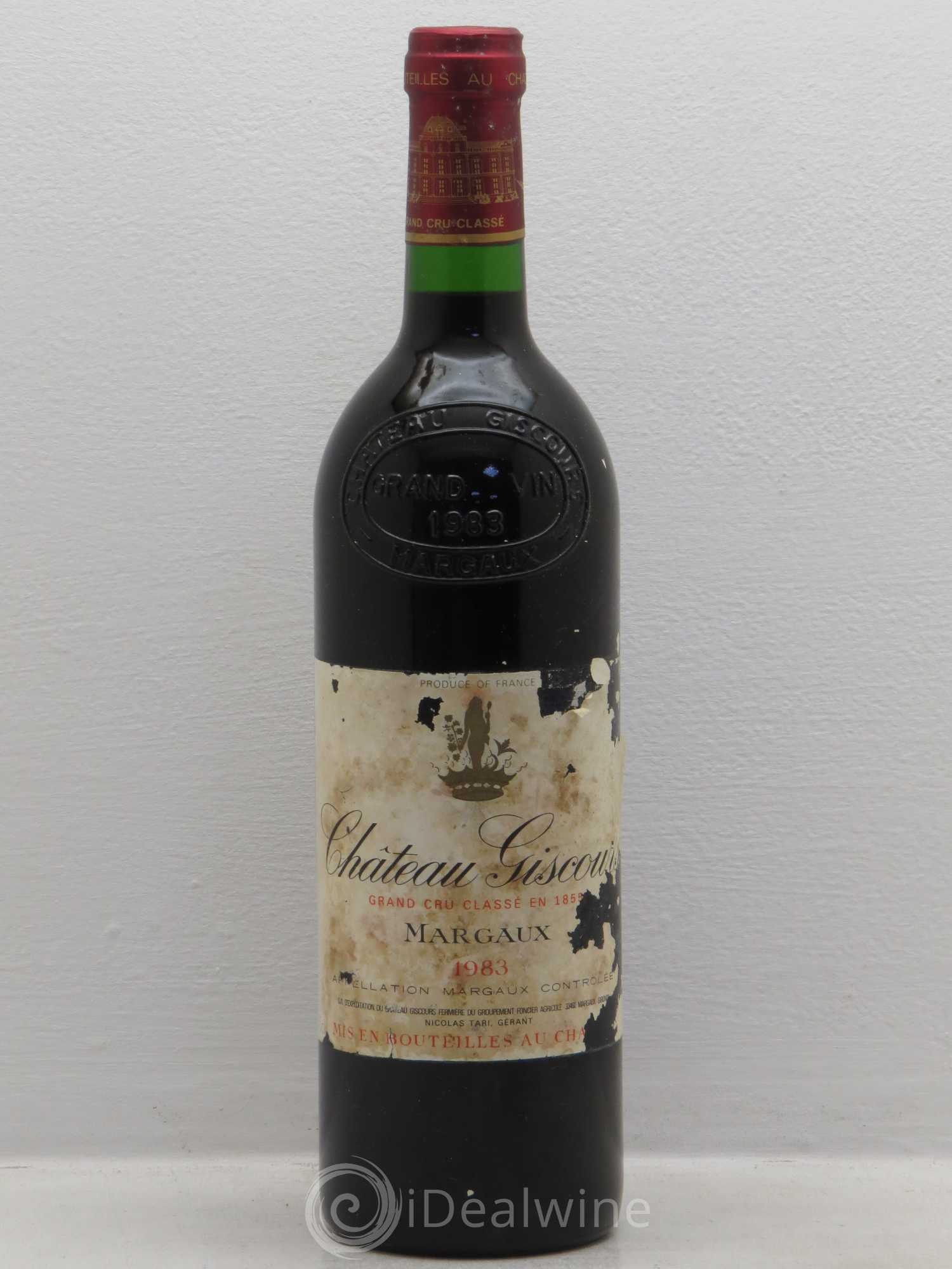 Château Giscours 3ème Grand Cru Classé 1983 - Lot de 1 bouteille - 0