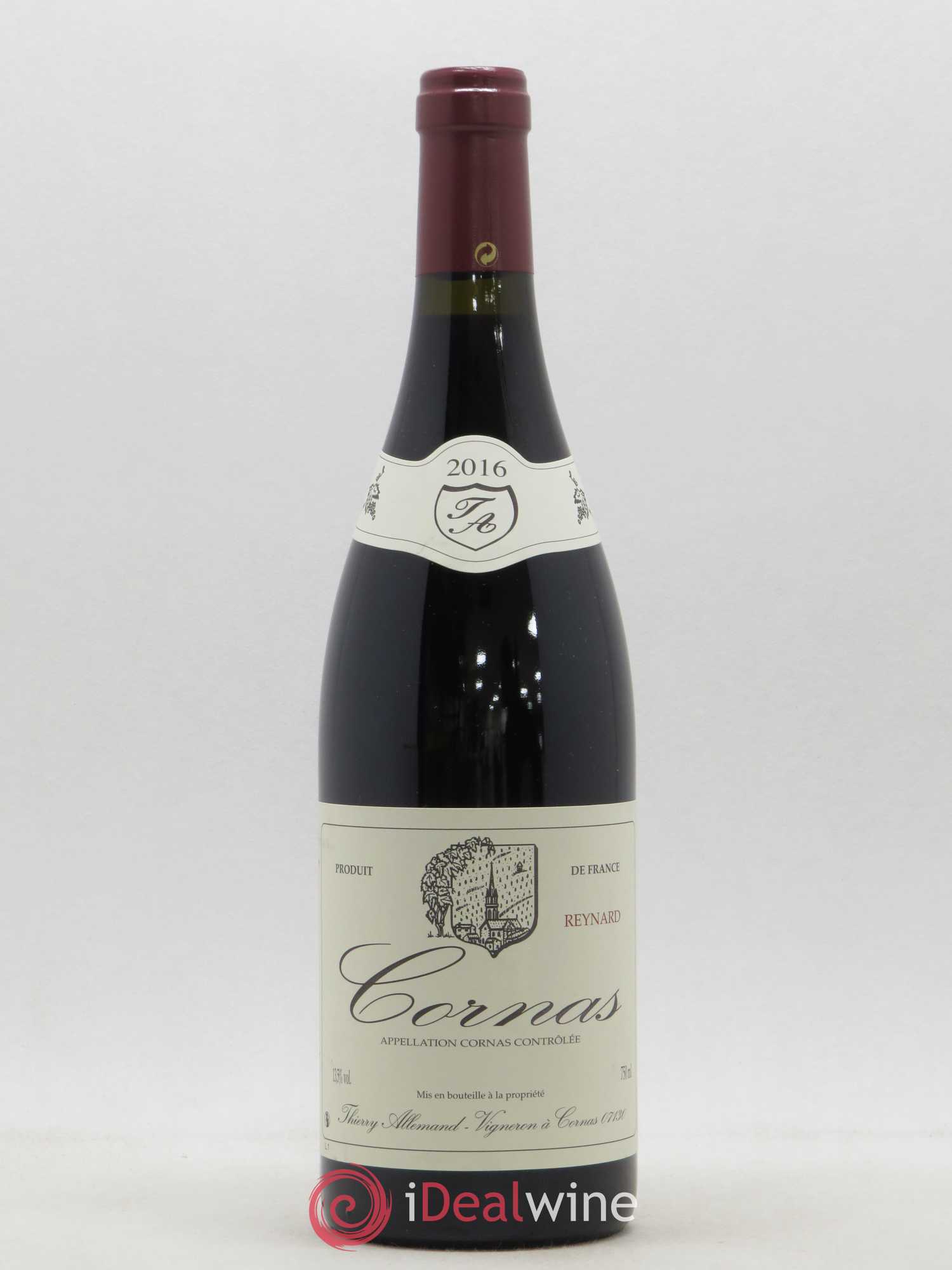 Cornas Reynard Thierry Allemand 2016 - Lot de 1 bouteille - 0