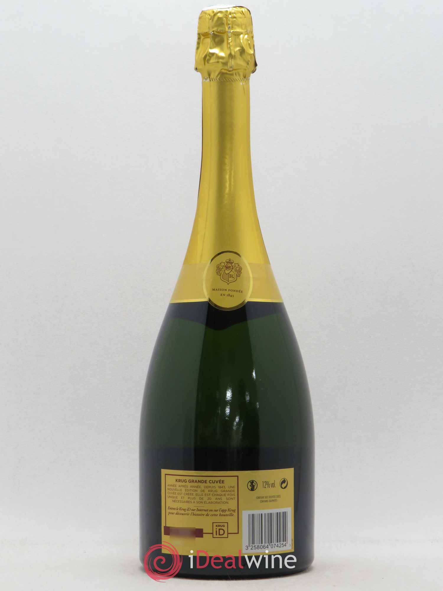 Grande Cuvée Brut Krug - Lot de 1 bouteille - 1
