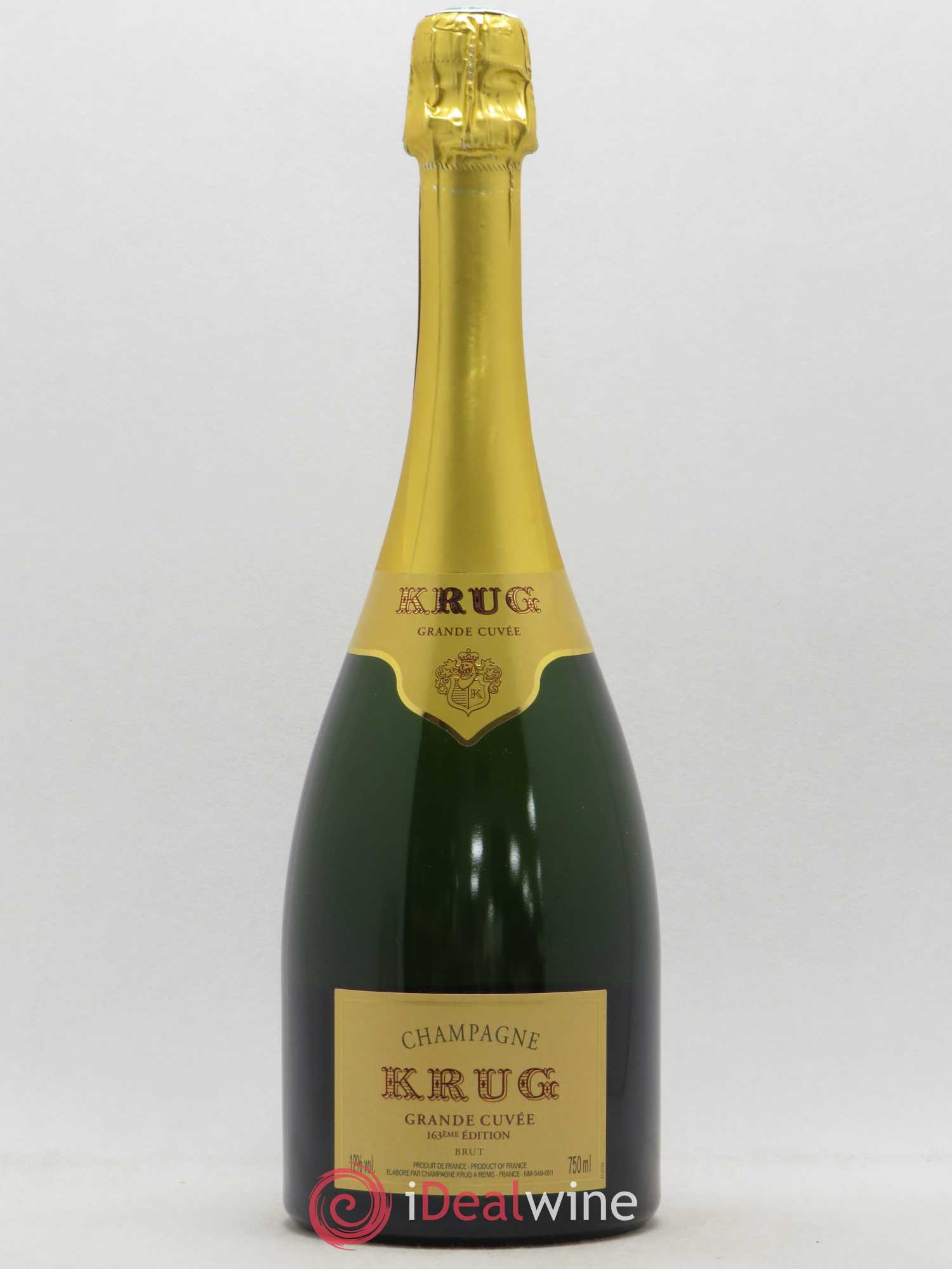 Grande Cuvée Brut Krug - Lot de 1 bouteille - 0