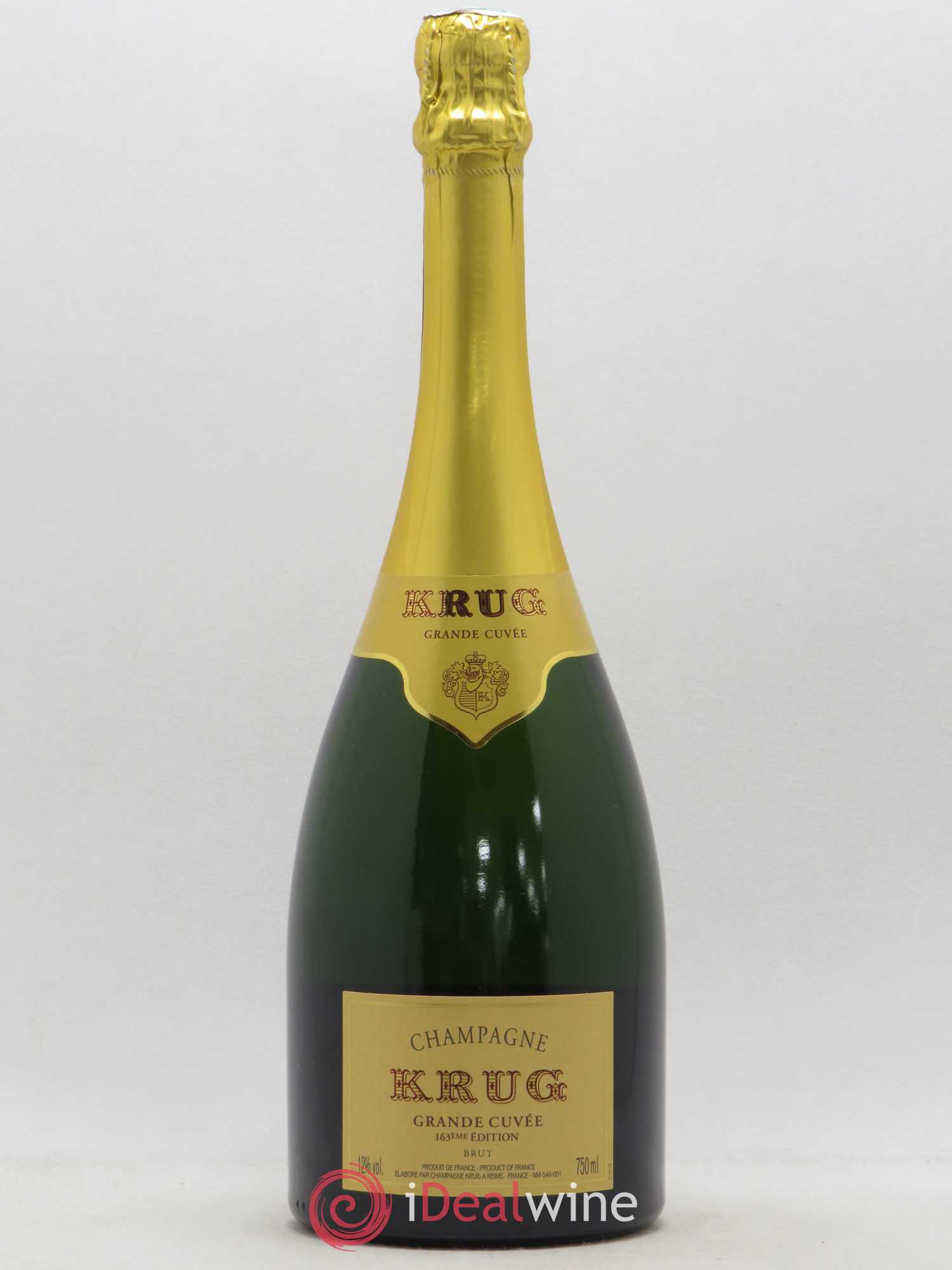 Grande Cuvée Brut Krug - Lot de 1 bouteille - 0