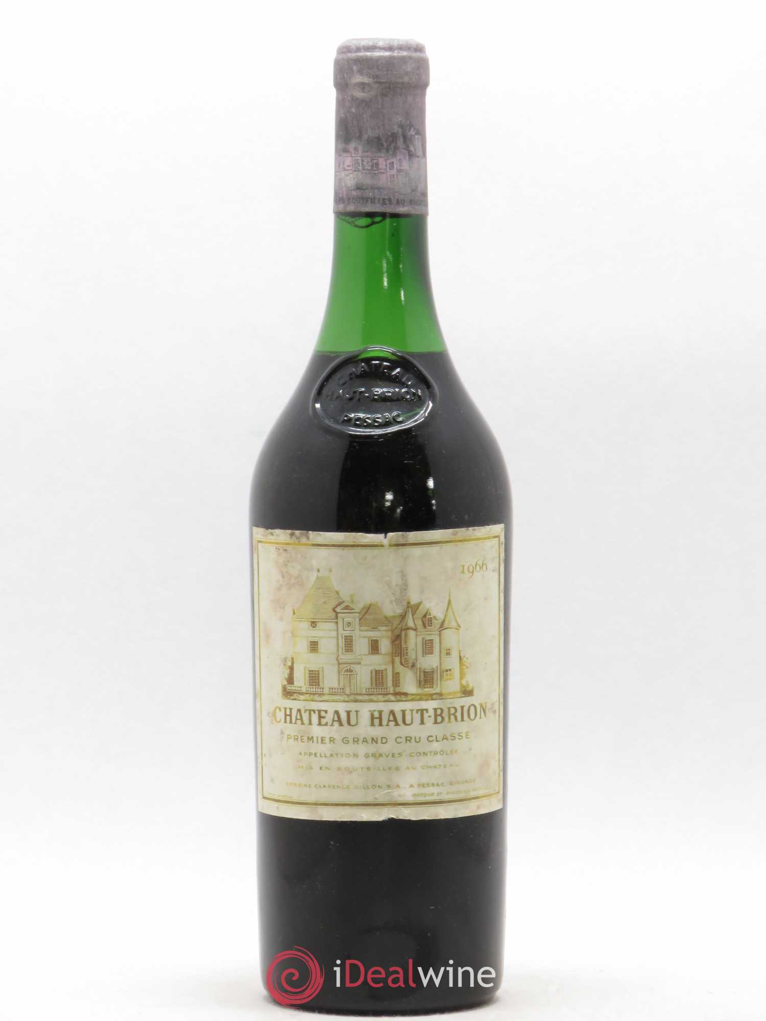 Château Haut Brion 1er Grand Cru Classé 1966 - Lot de 1 bouteille - 0