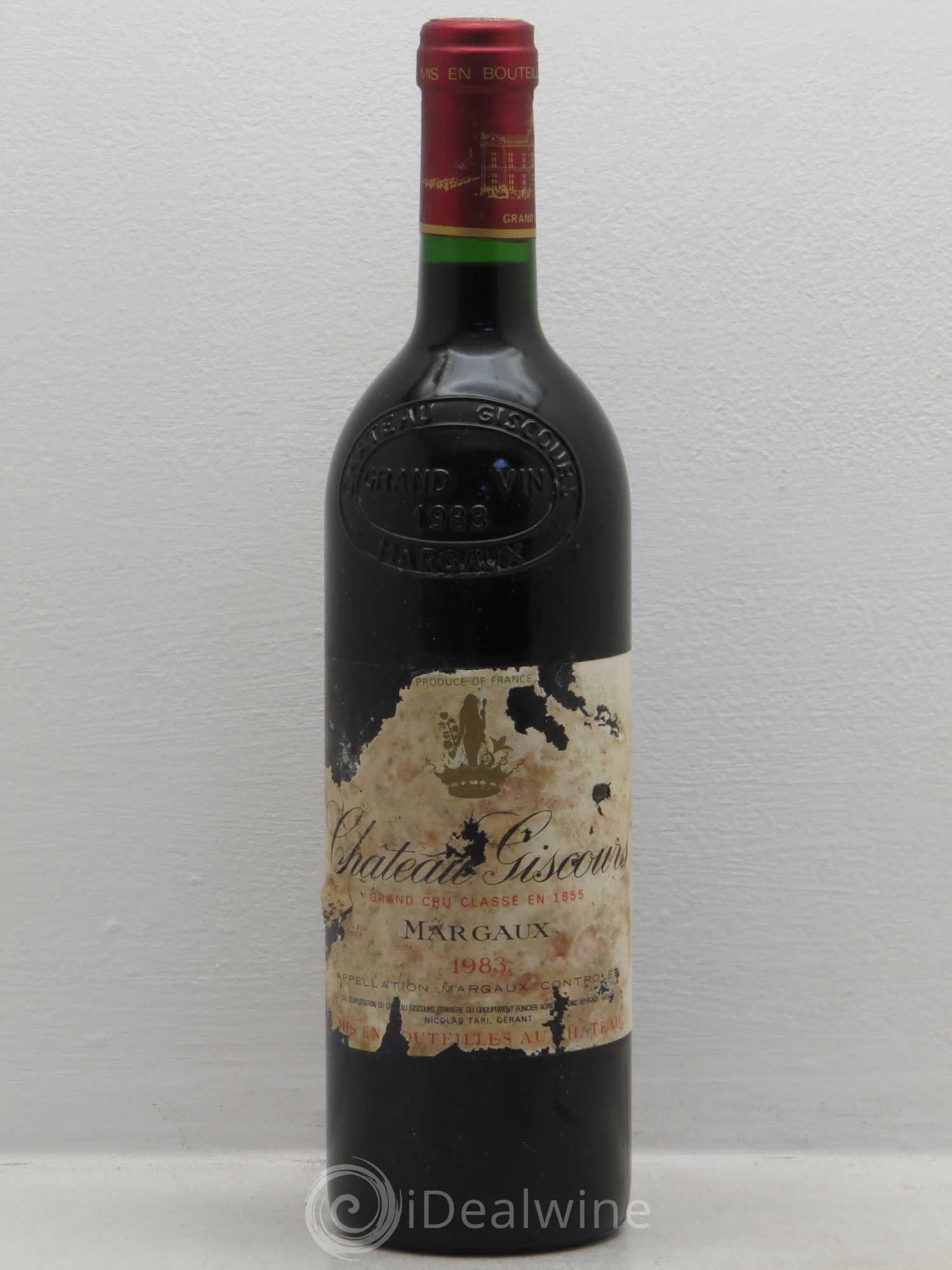 Château Giscours 3ème Grand Cru Classé 1983 - Lot de 1 bouteille - 0